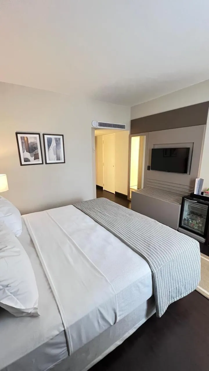 Bed in Bourbon Hotel & Suites Curitiba