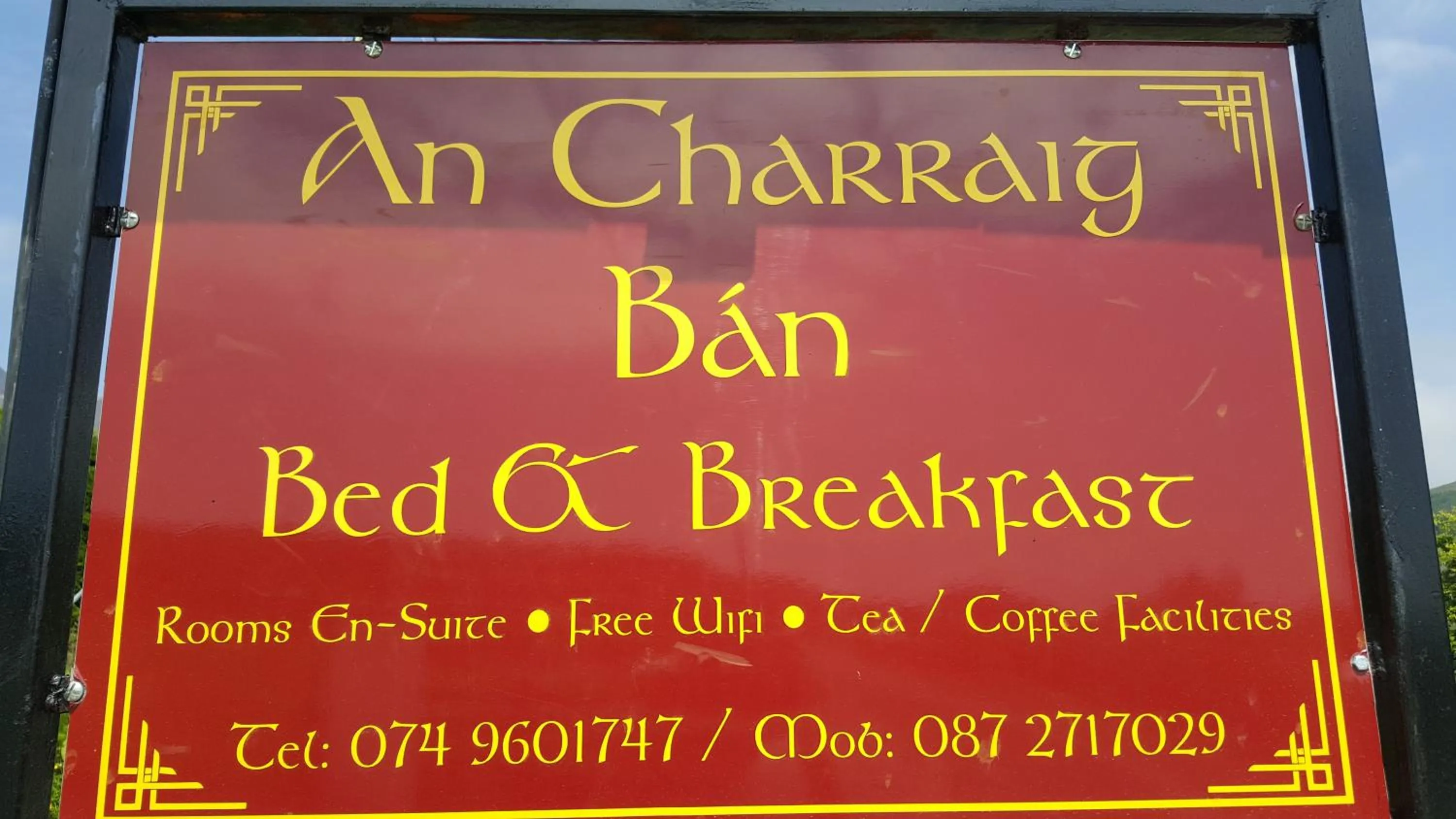Property logo or sign in An Charraig Ban on the wild Atlantic way F94WT02