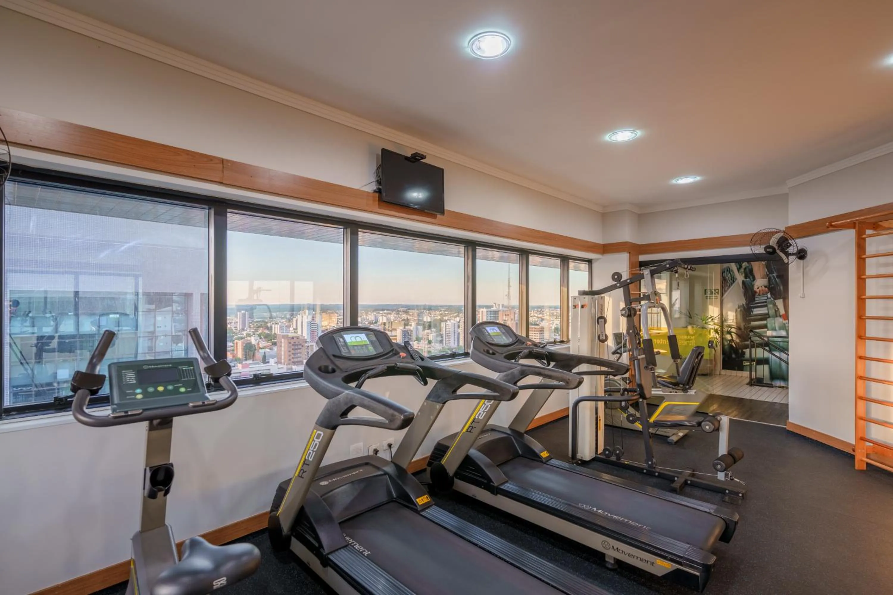 Fitness centre/facilities in Central Park Hotel by Bourbon