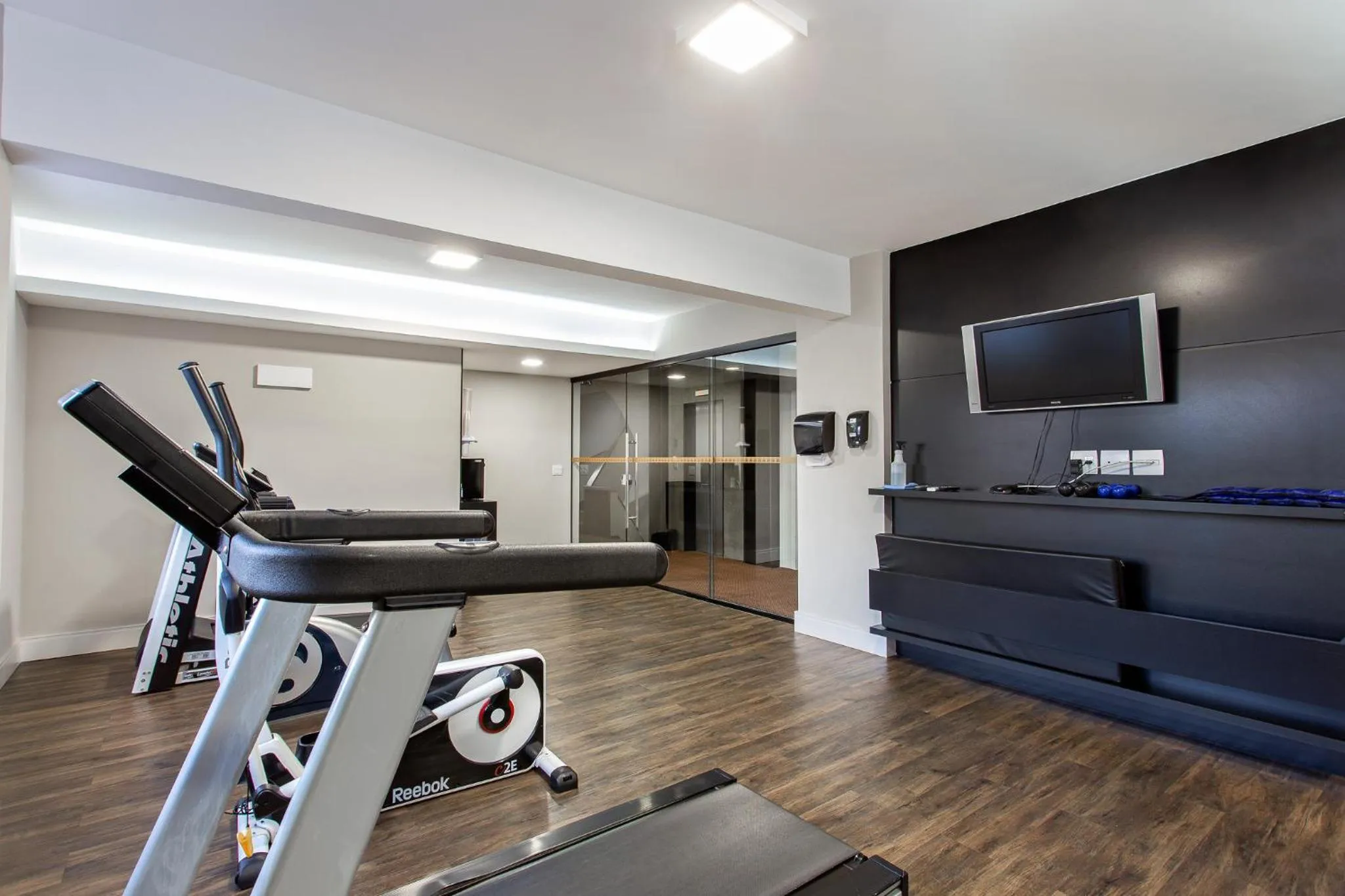 Fitness centre/facilities in Bourbon Londrina Hotel