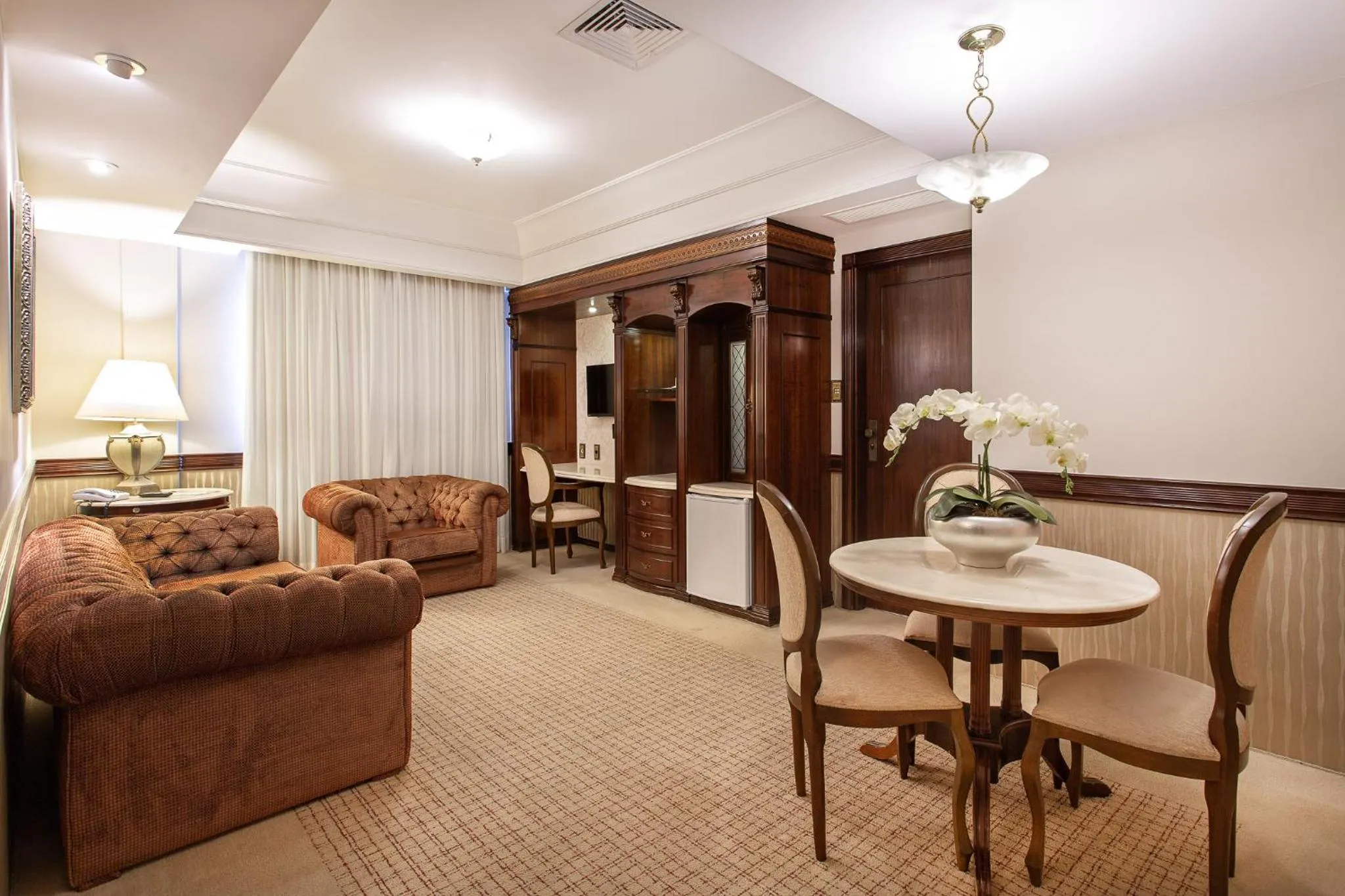 Living room in Bourbon Londrina Hotel