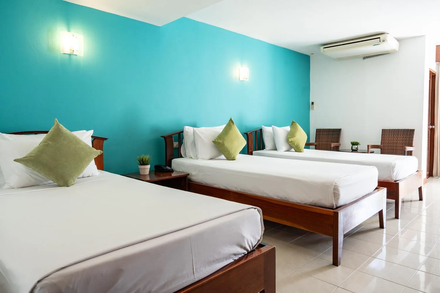 Bed in JP Villa Pattaya