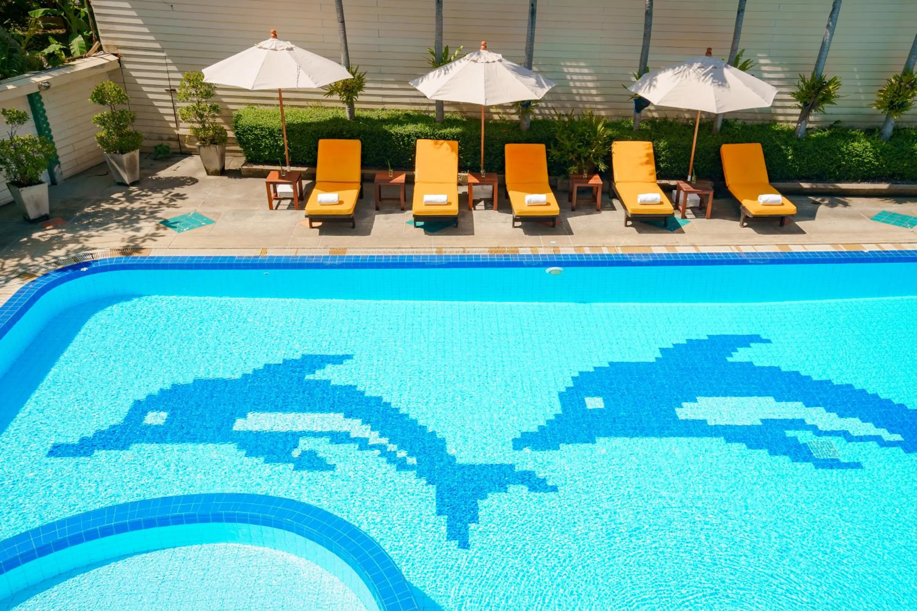 Swimming pool in JP Villa Pattaya