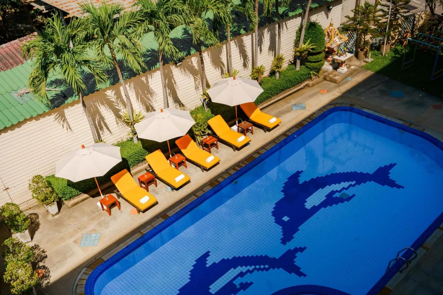 Swimming pool in JP Villa Pattaya