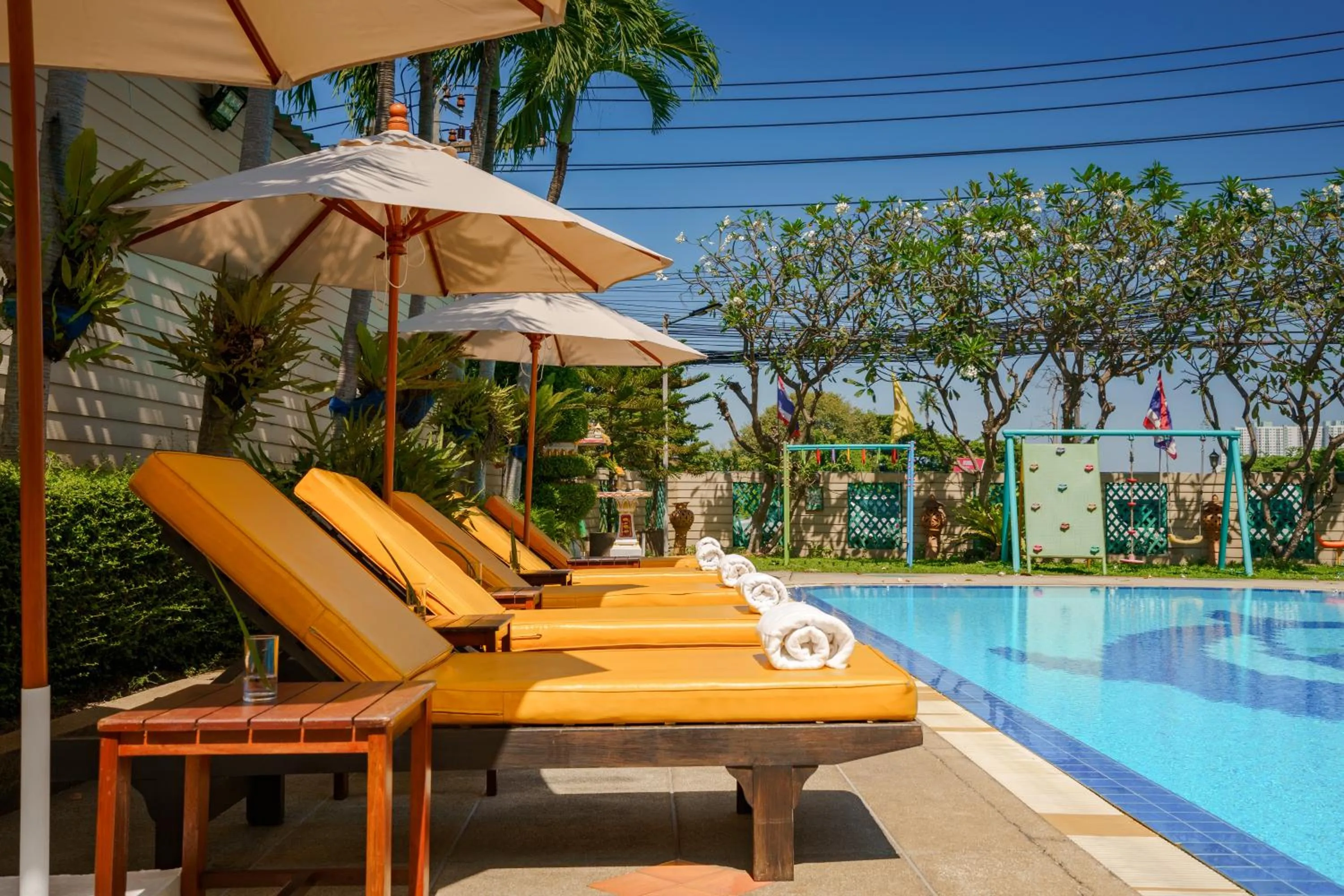 Swimming pool in JP Villa Pattaya
