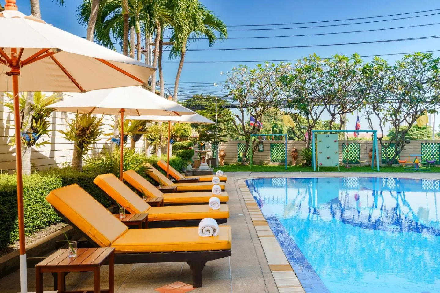 Swimming pool in JP Villa Pattaya