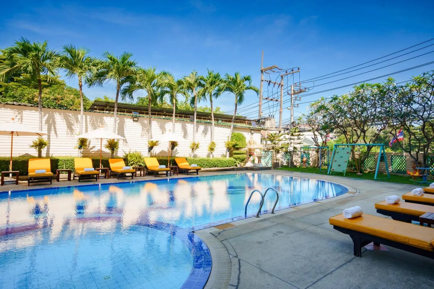 Swimming pool in JP Villa Pattaya