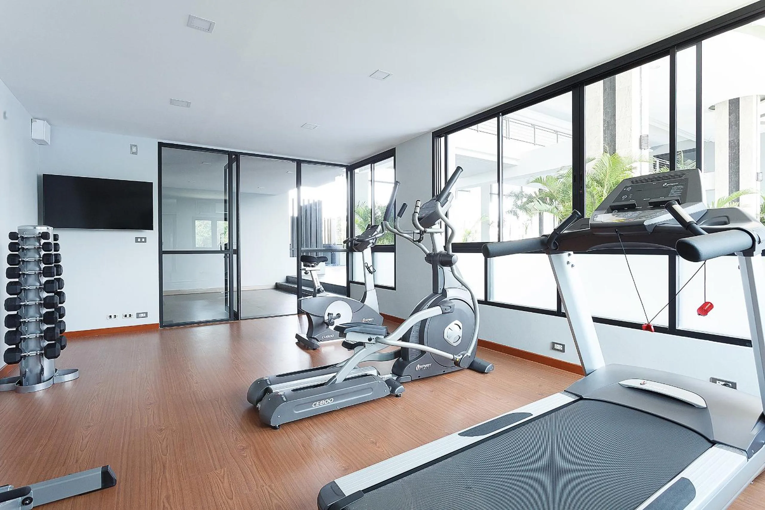 Fitness centre/facilities in Green Point Residence Hotel