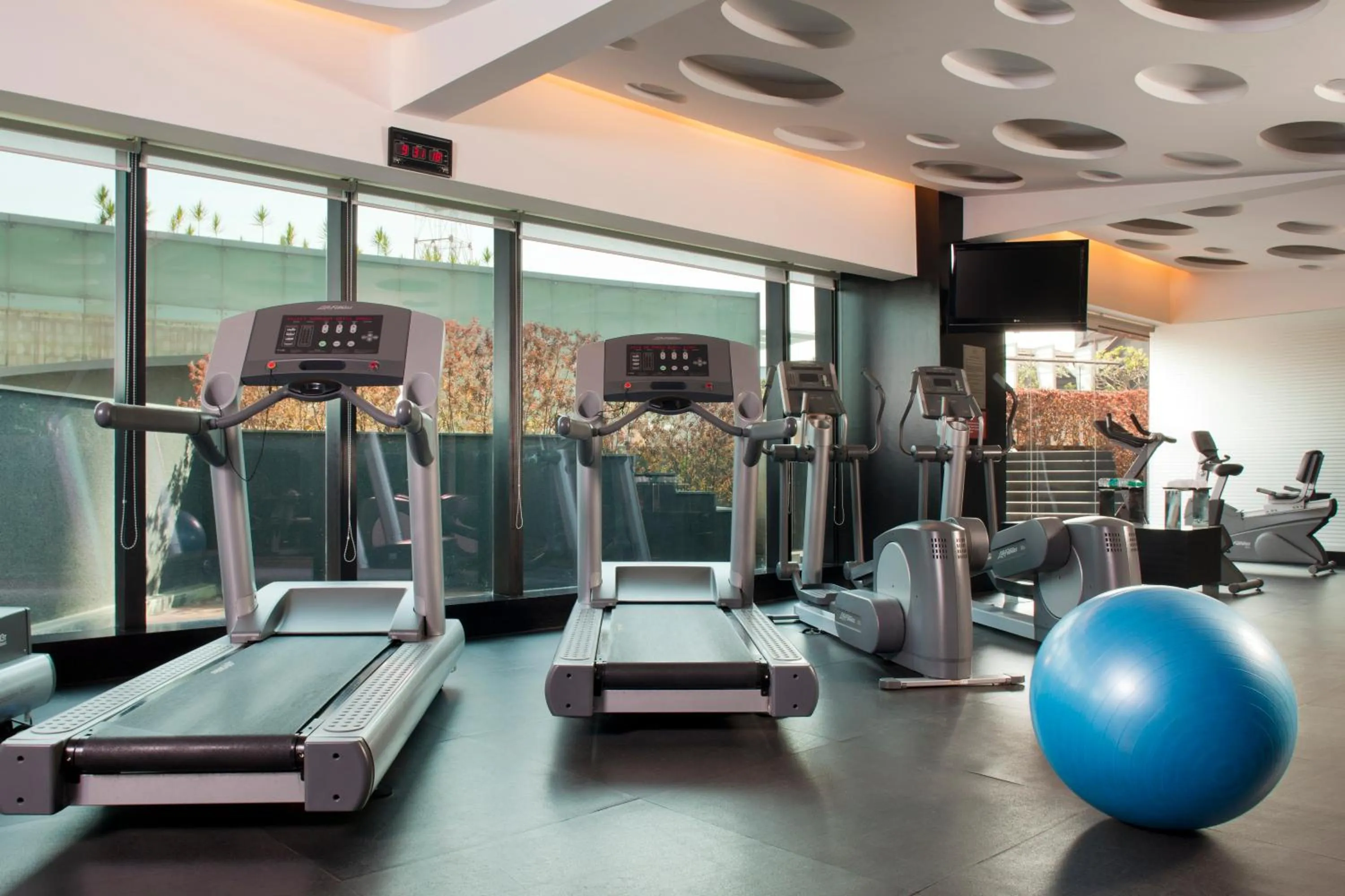 Fitness centre/facilities in The Oterra
