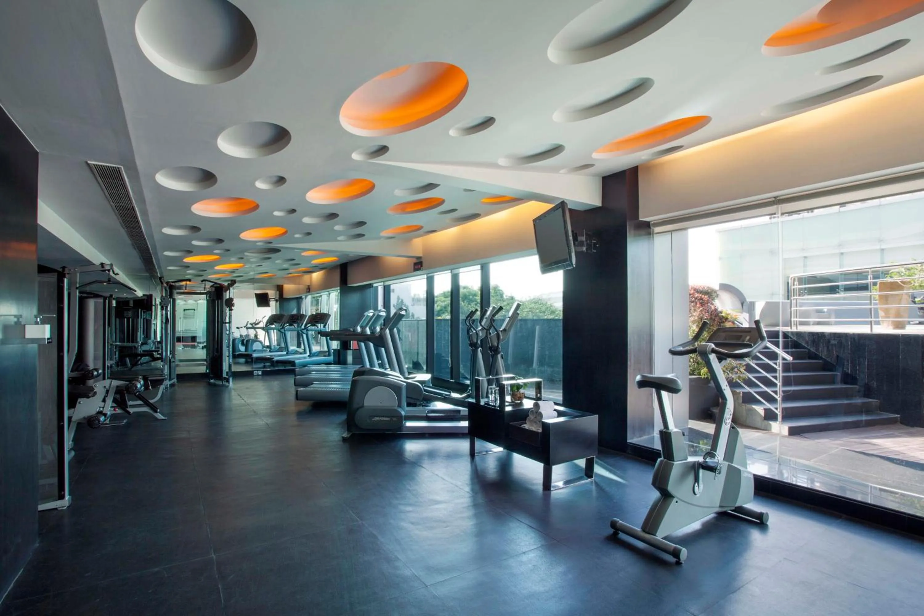 Fitness centre/facilities in The Oterra