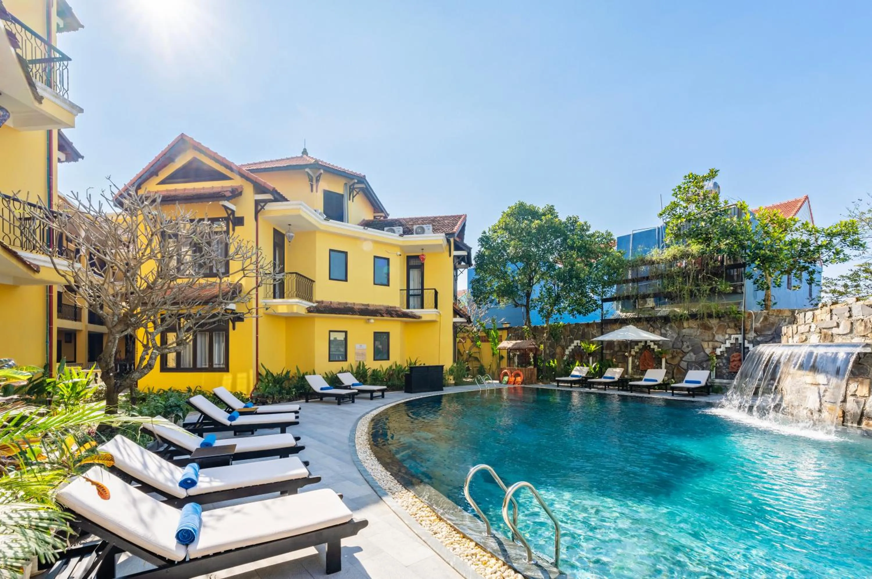 Swimming pool in Lantern Boutique Hoi An