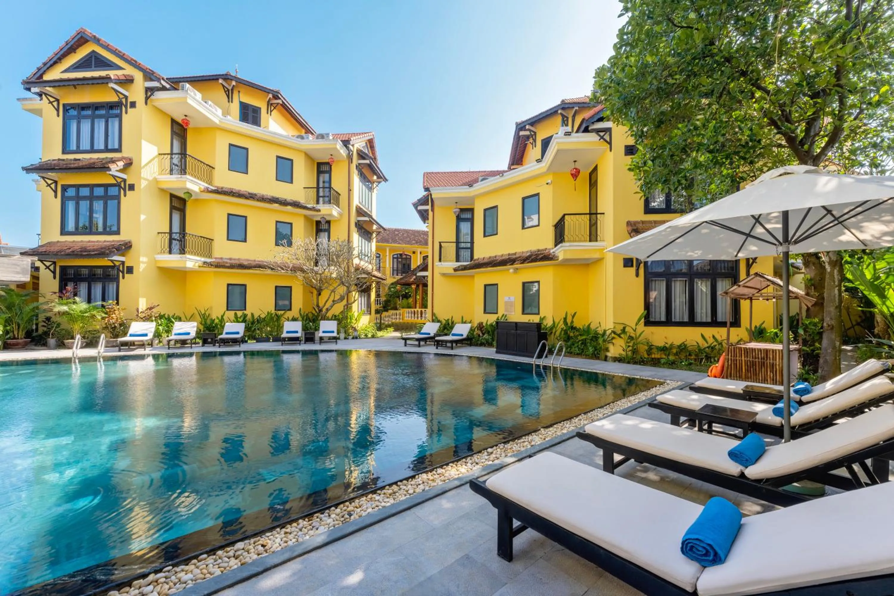 Swimming pool in Lantern Boutique Hoi An