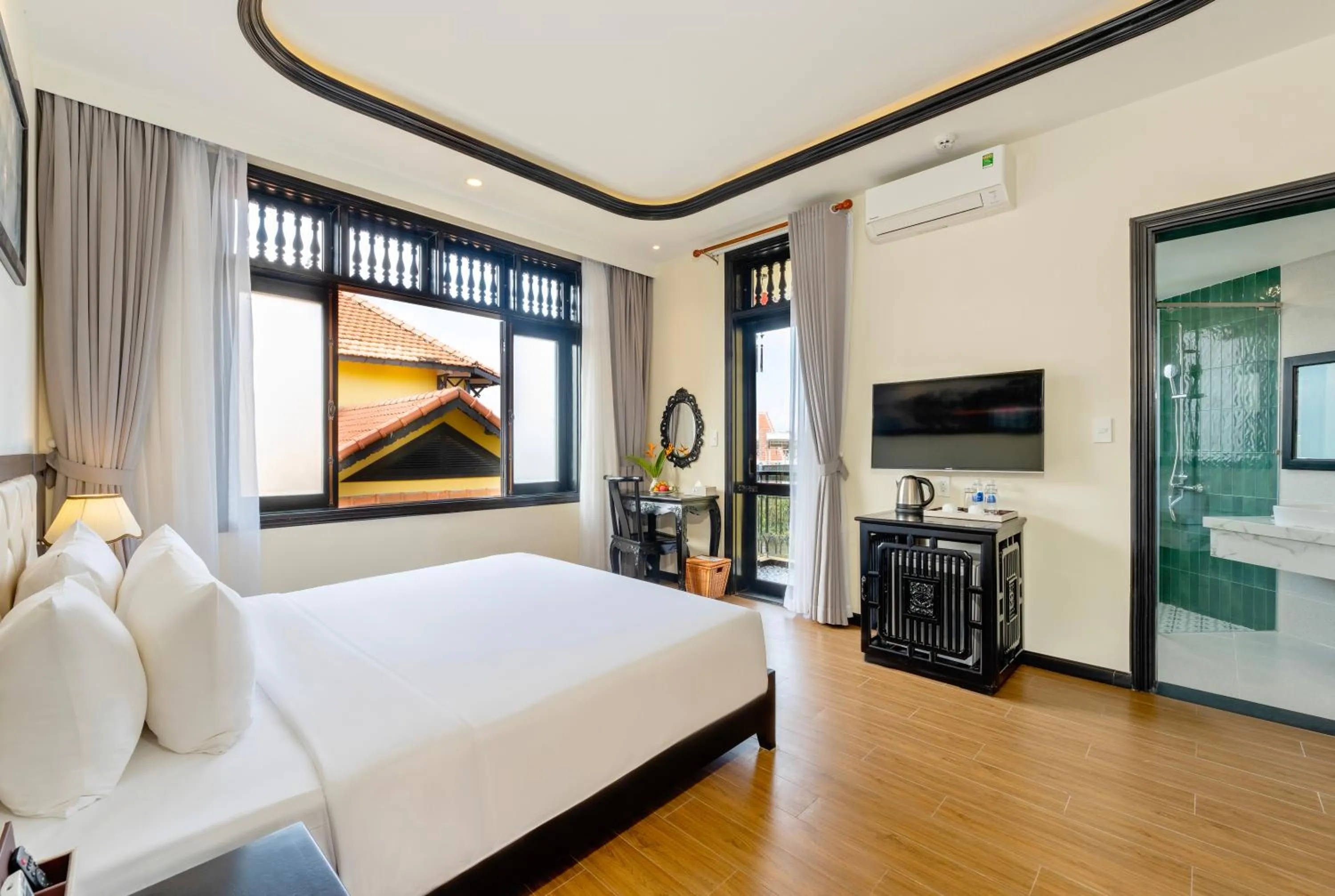 Bed in Lantern Boutique Hoi An