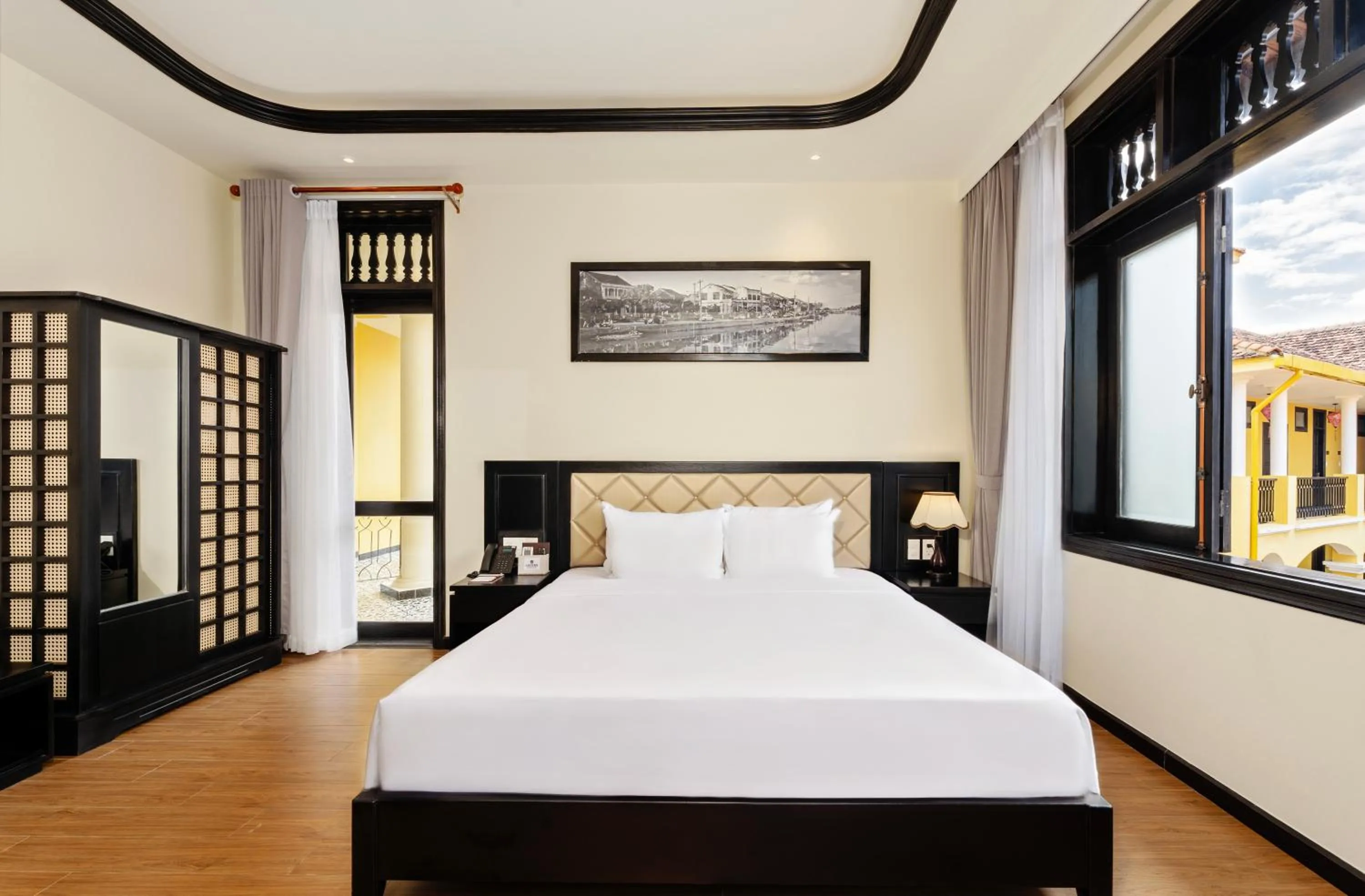 Bed in Lantern Boutique Hoi An