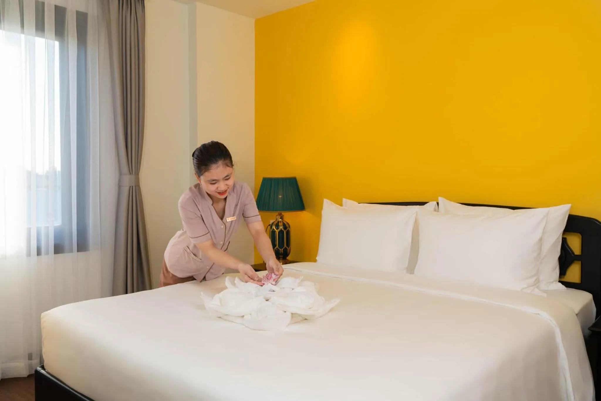 Bed in Oriental Boutique Hoi An