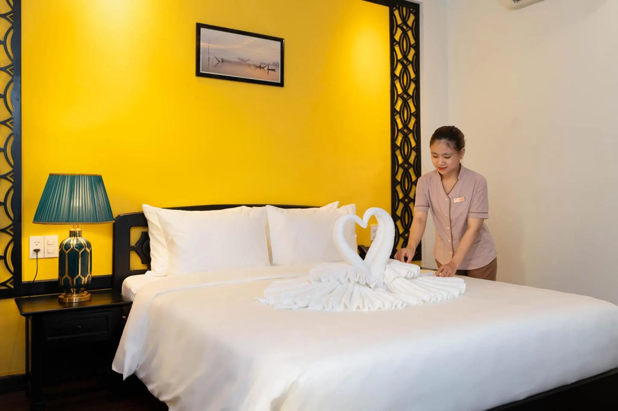 Bed in Oriental Boutique Hoi An