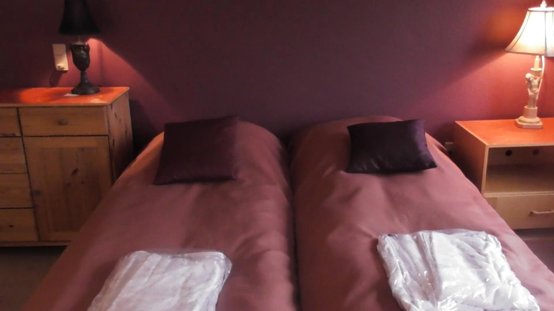 Bed in Djurs-BnB - Rimsøhuset