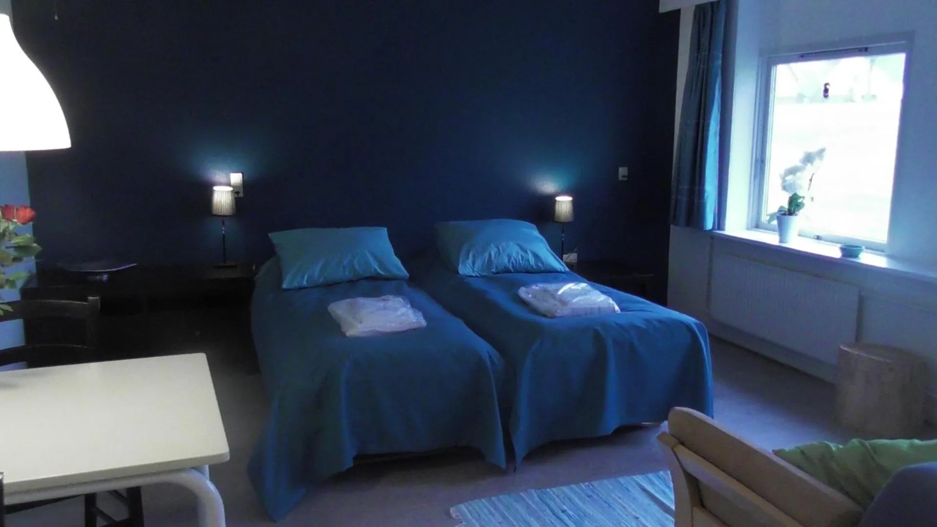 Bed in Djurs-BnB - Rimsøhuset