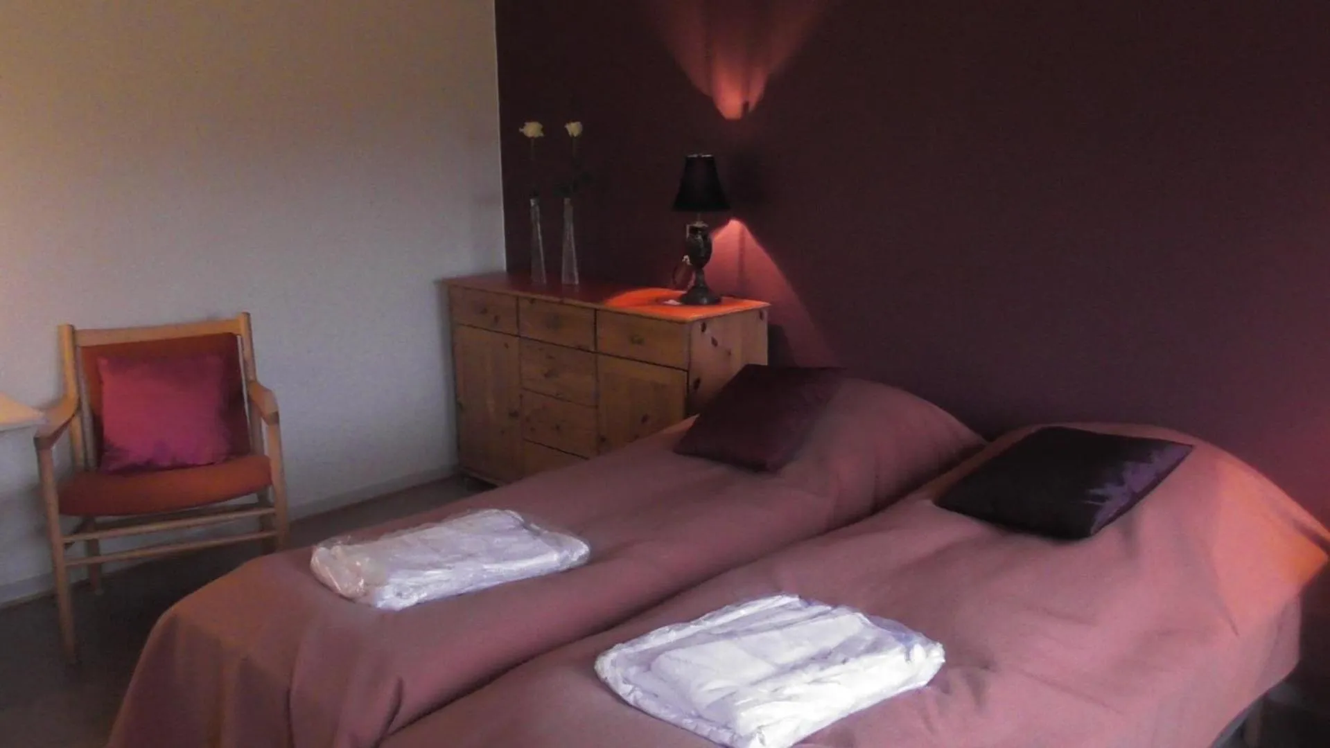 Bed in Djurs-BnB - Rimsøhuset