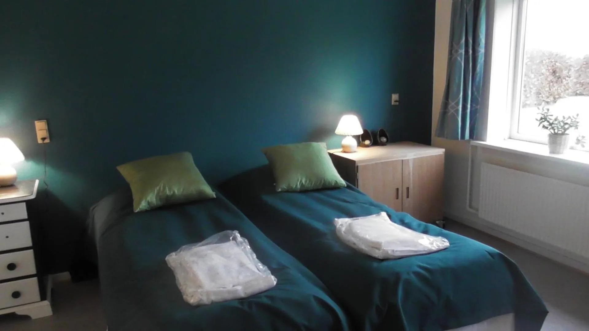 Bed in Djurs-BnB - Rimsøhuset