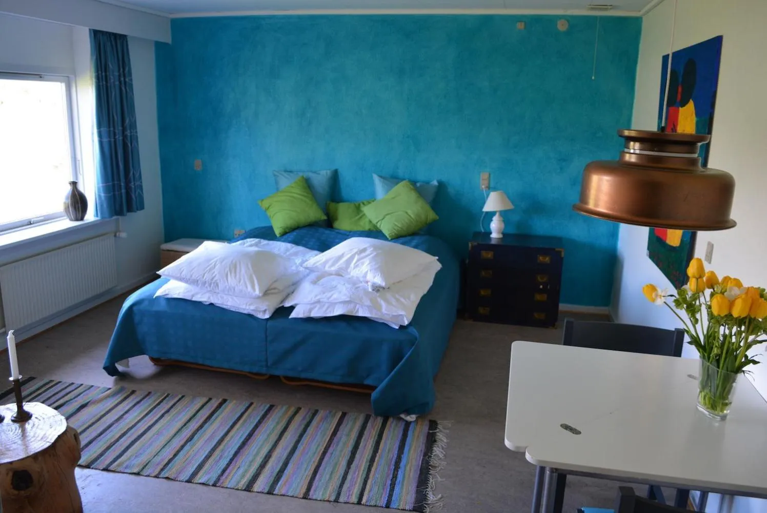 Bed in Djurs-BnB - Rimsøhuset