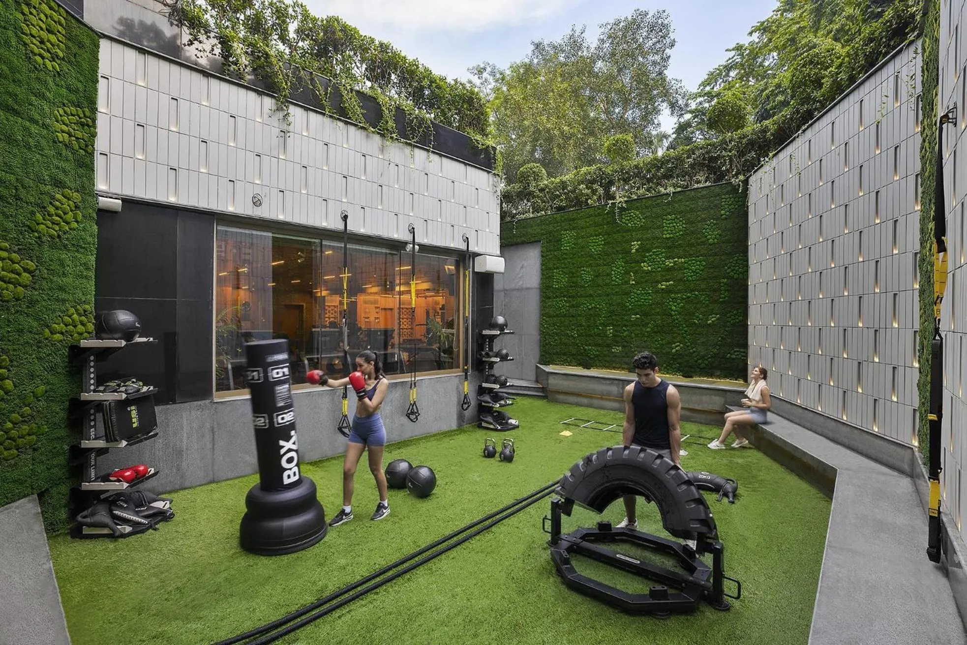 Fitness centre/facilities in Shangri-La Eros New Delhi