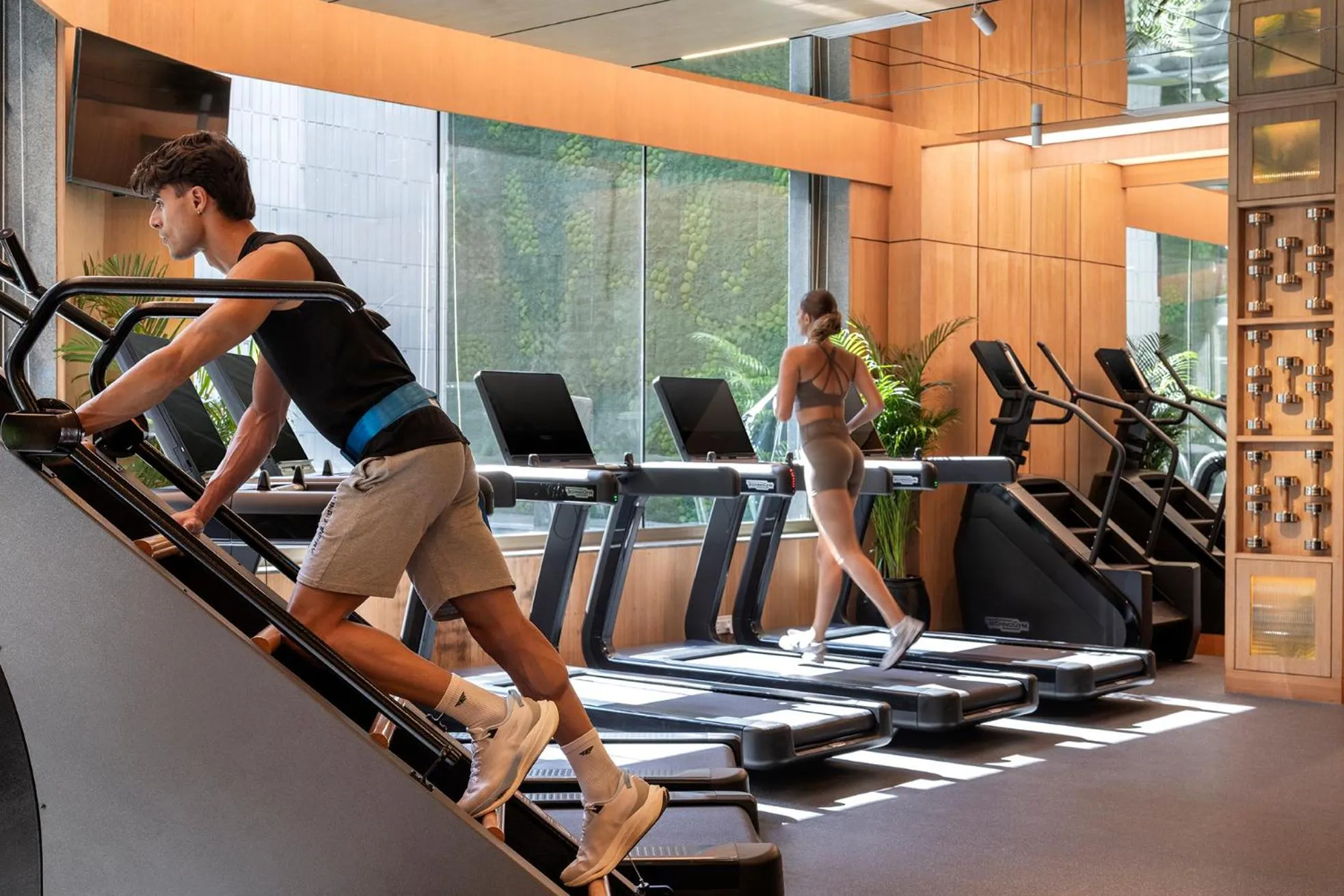 Fitness centre/facilities in Shangri-La Eros New Delhi