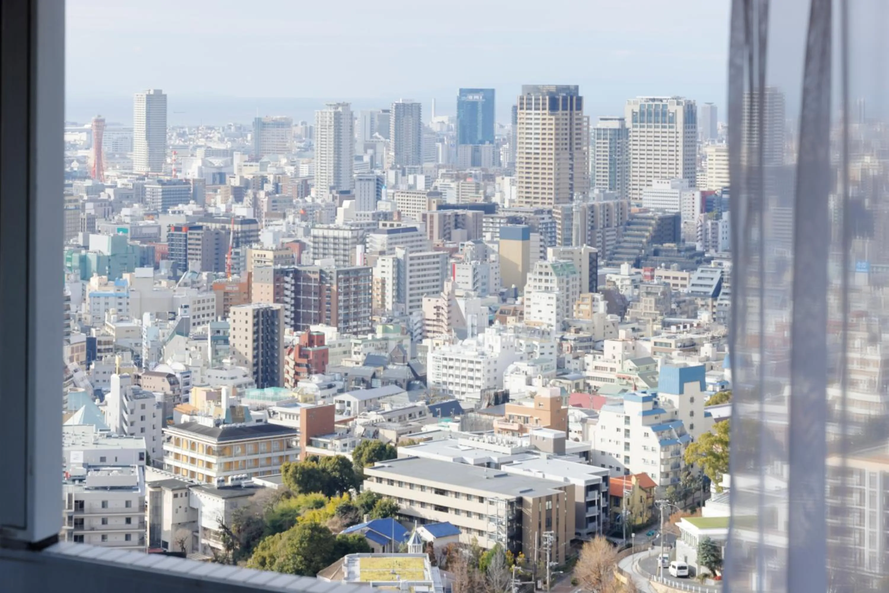 View (from property/room) in ANA Crowne Plaza Kobe by IHG