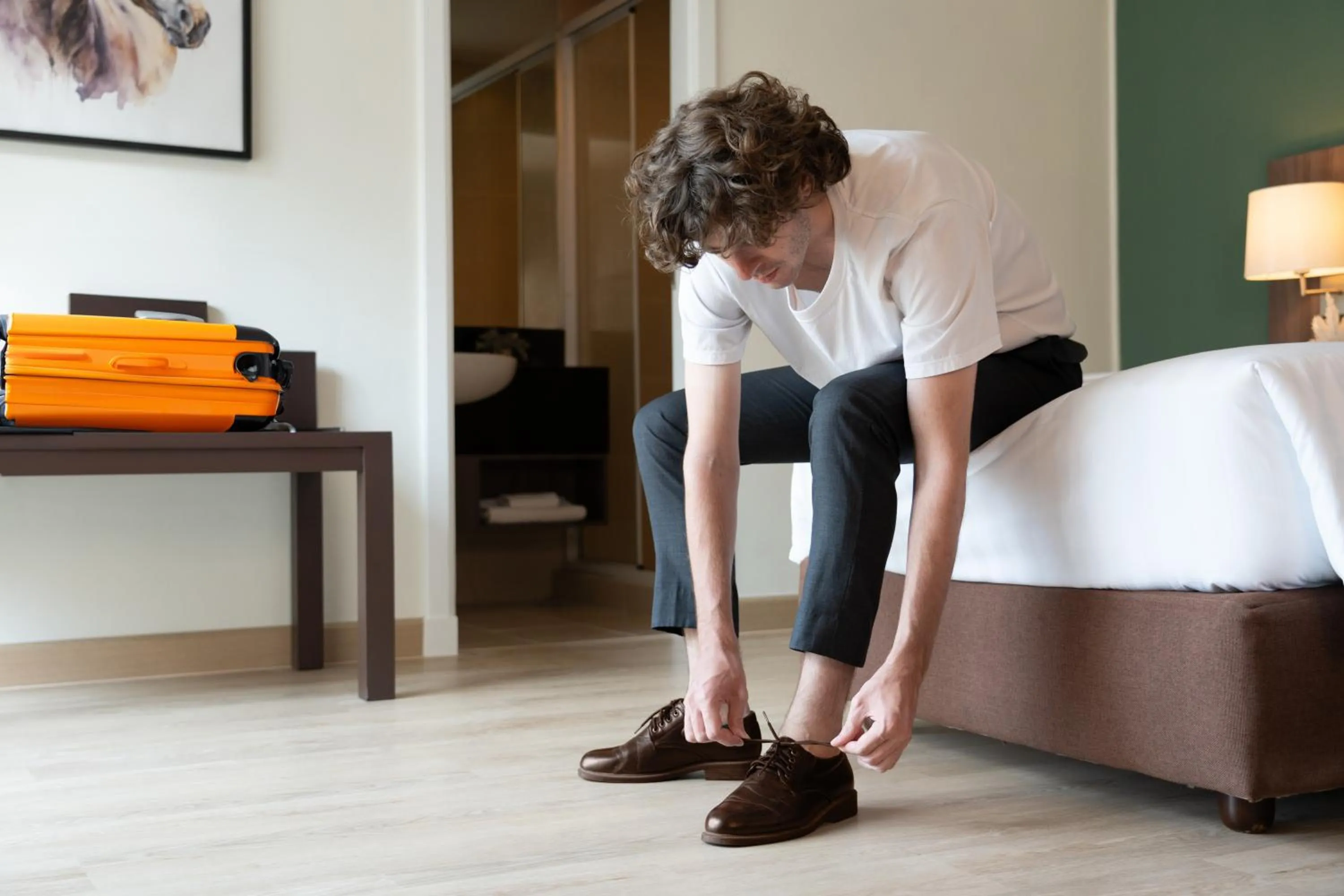 Bedroom, Bed in The Legacy Hotel Nana Sukhumvit, Aspira Collection