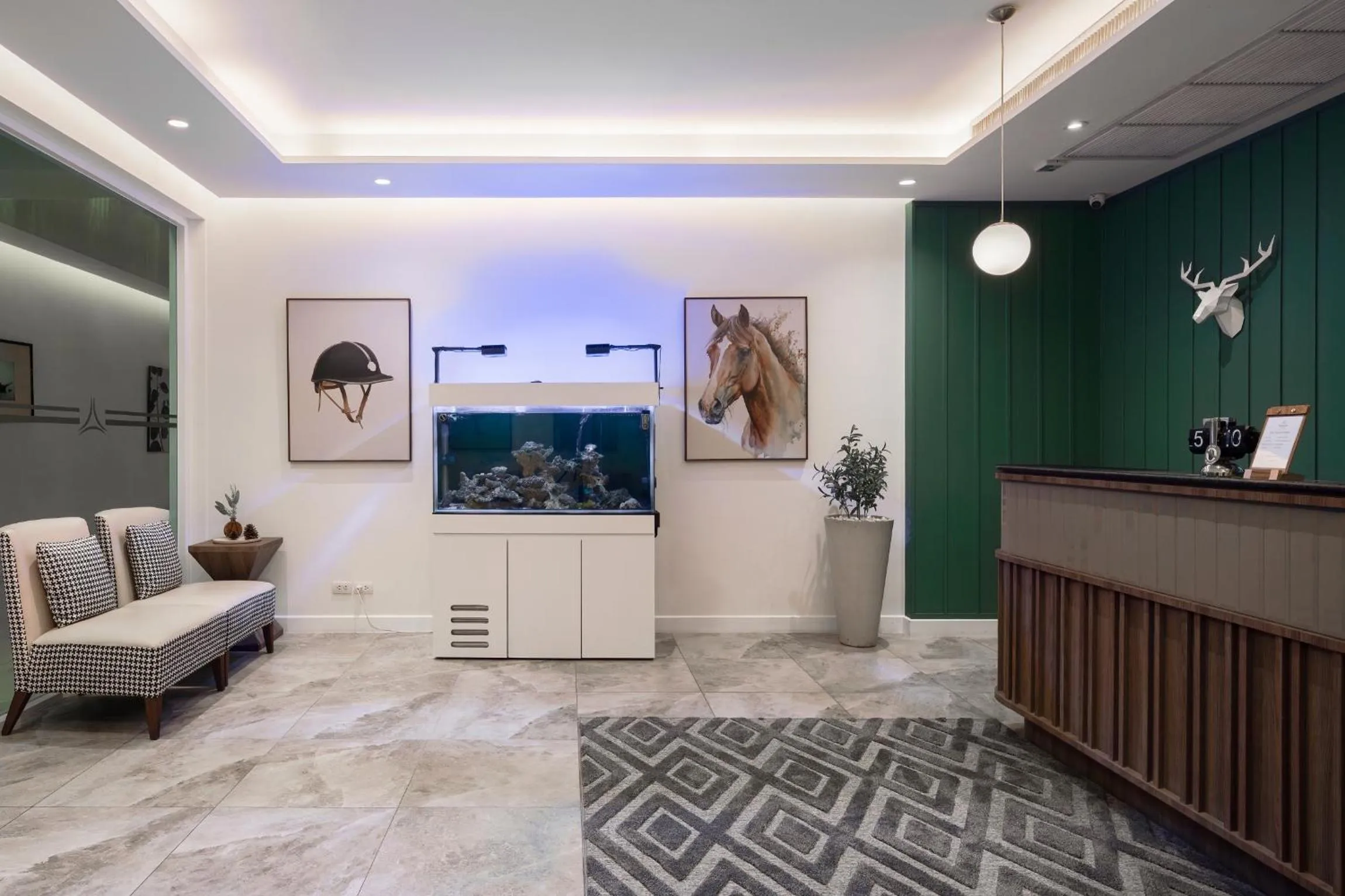 Lobby or reception in The Legacy Hotel Nana Sukhumvit, Aspira Collection