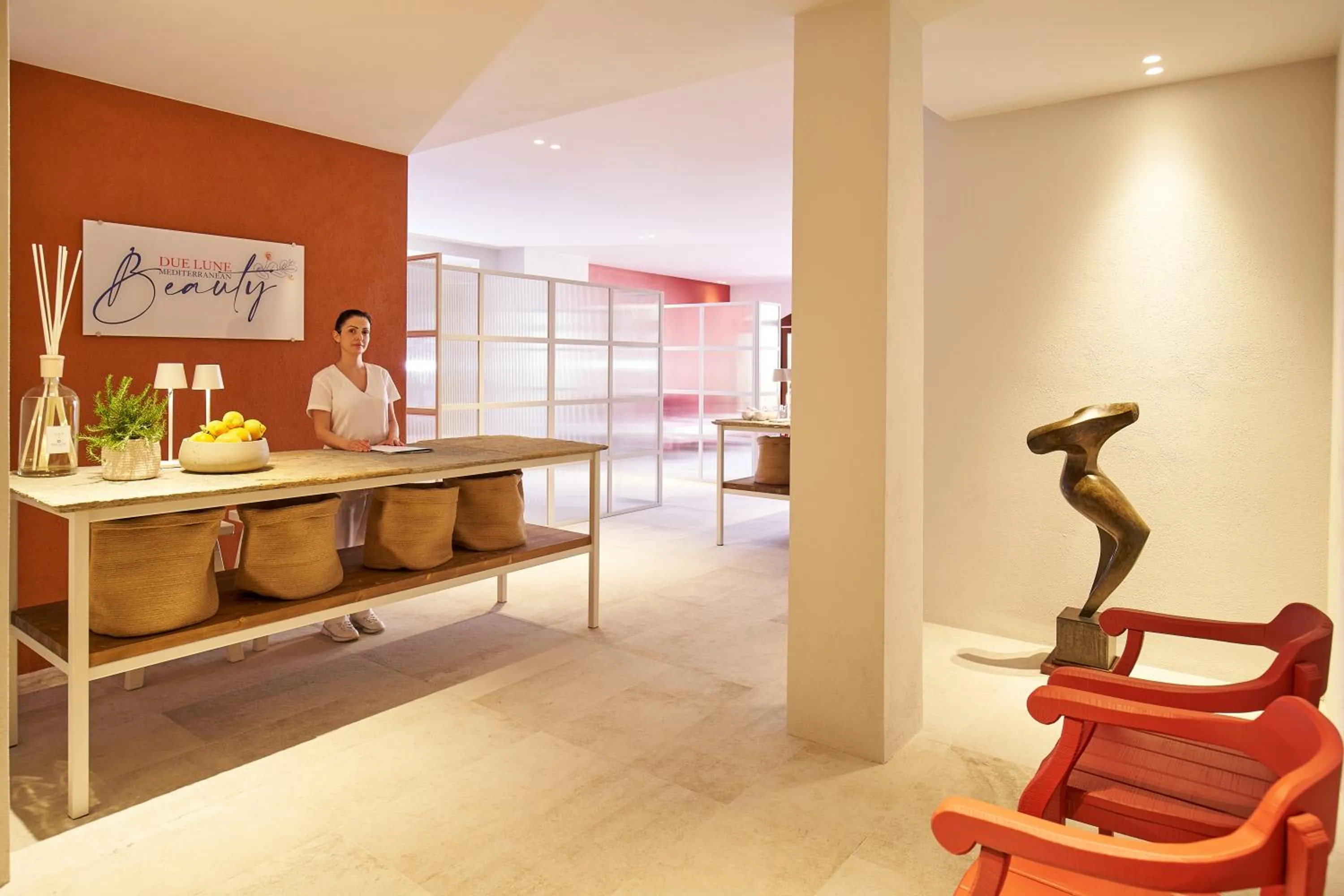 Spa and wellness centre/facilities in Due Lune Puntaldia Resort & Golf