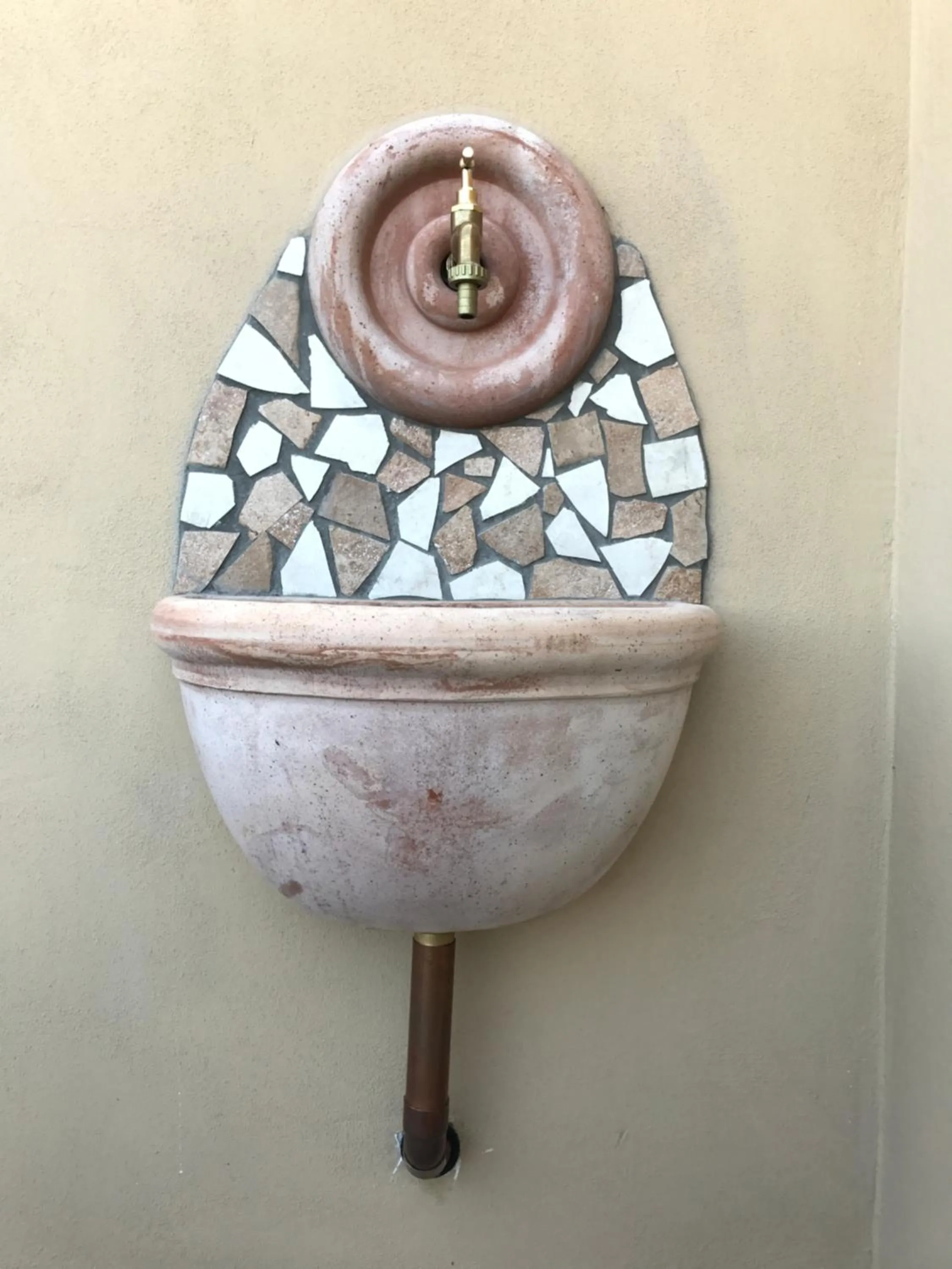 Decorative detail in L'AlbaRosa - Camere