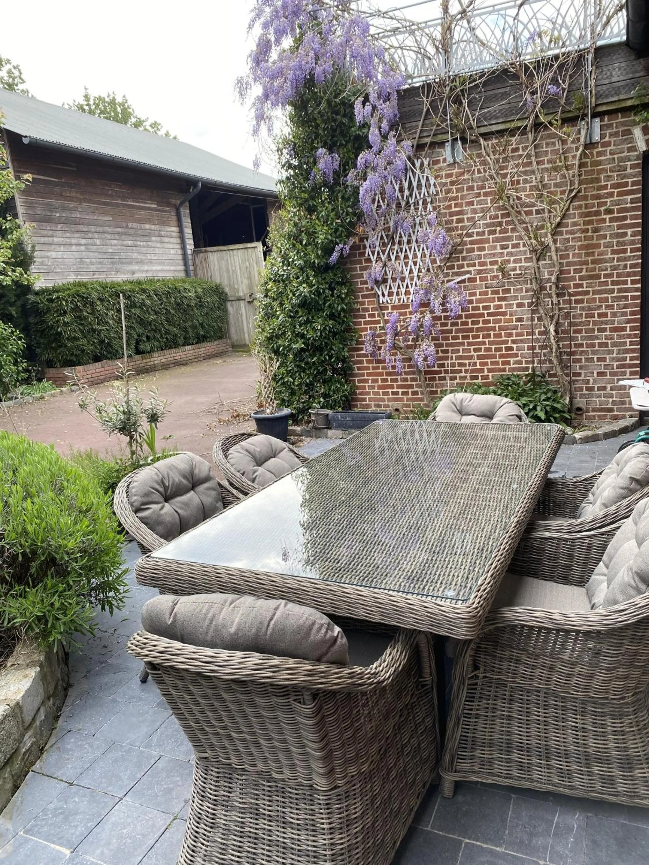 Garden in Aux Herbes Hautes