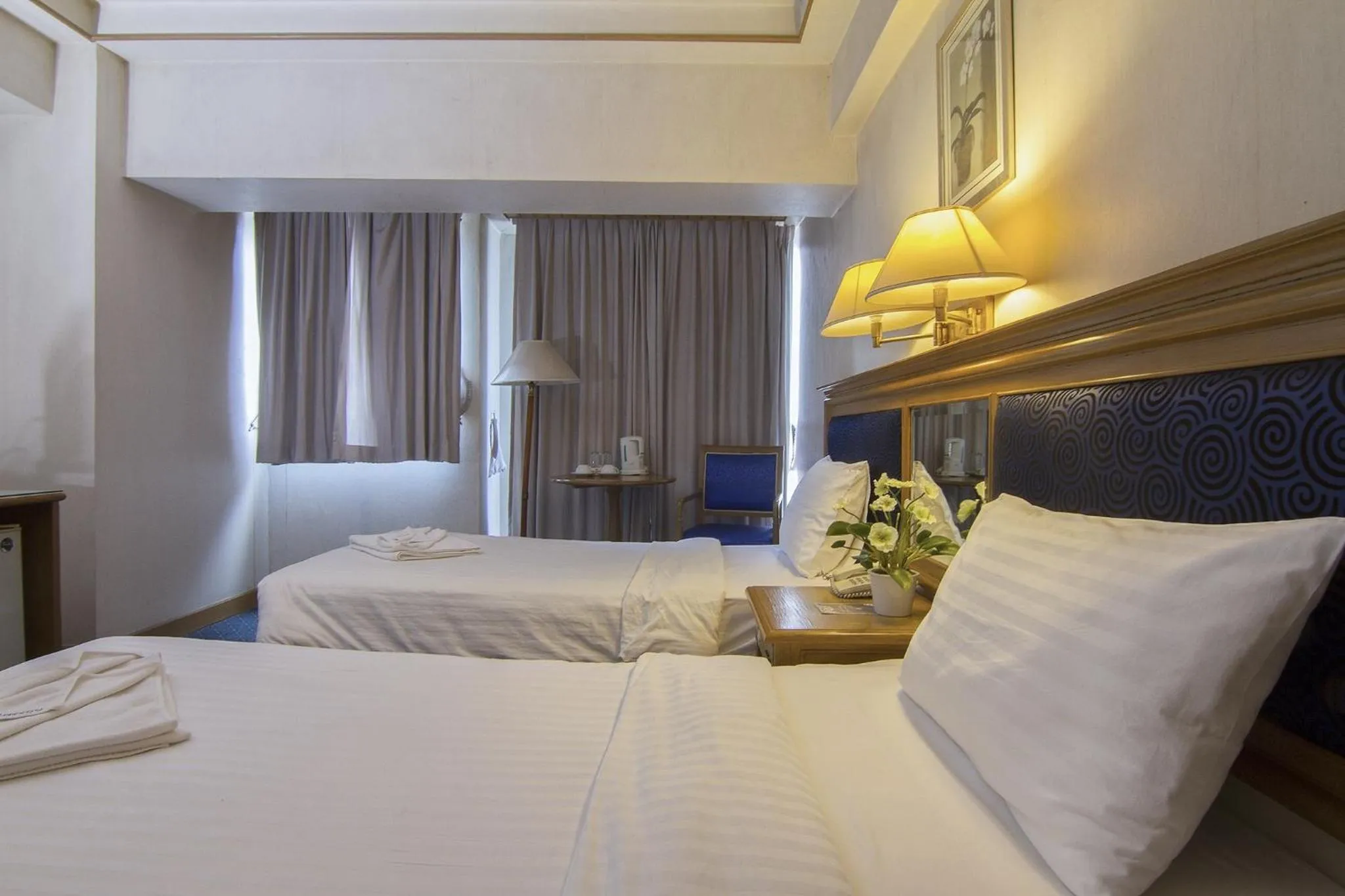 Bedroom, Bed in Bossotel Chiang Mai