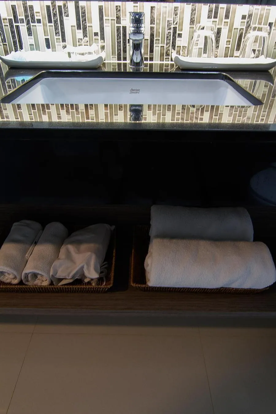 Bathroom in Bossotel Chiang Mai