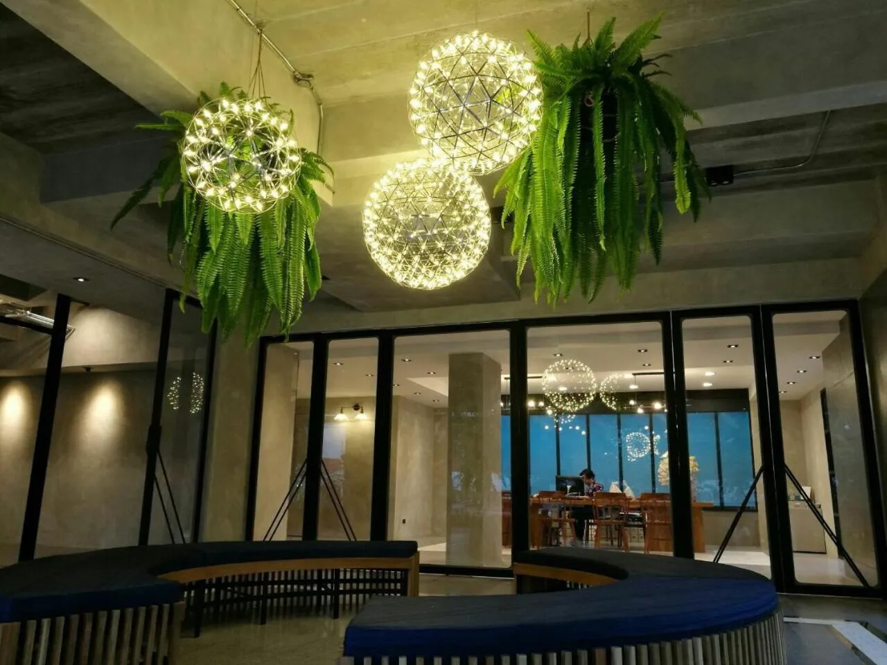 Lobby or reception in Bossotel Chiang Mai