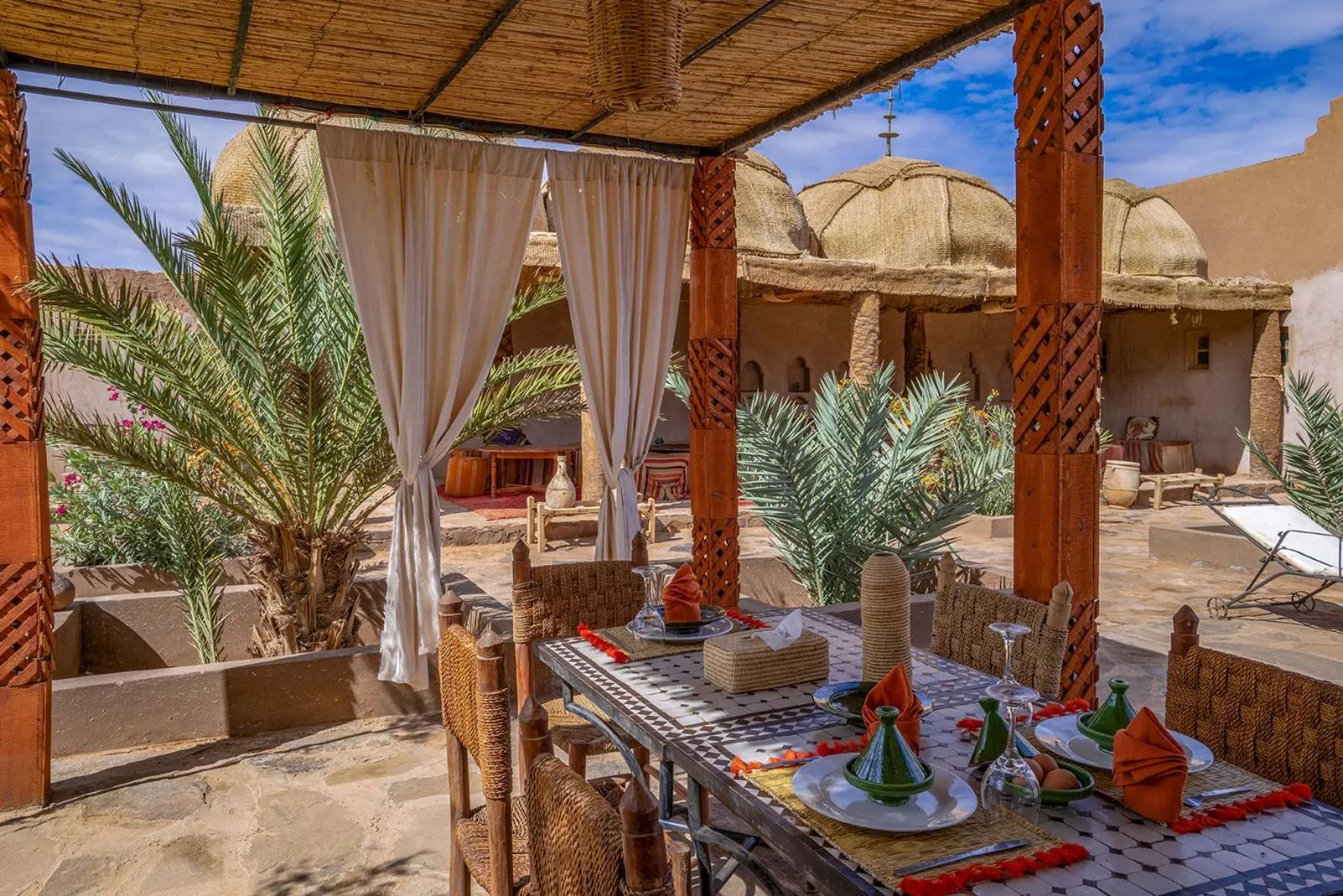 Natural landscape in Hotel Kasbah Sahara Services - M'Hamid El Ghizlane