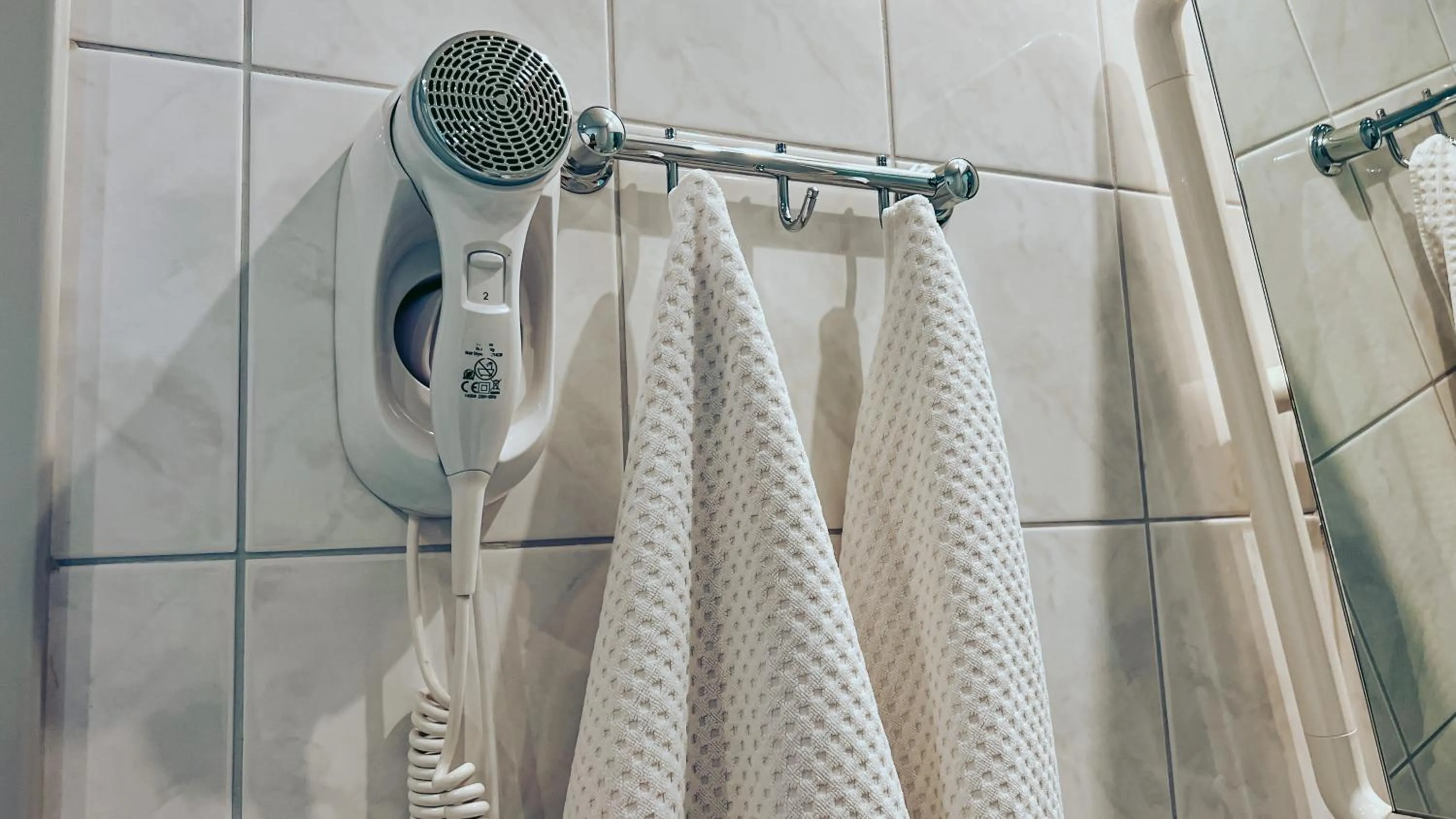 Bathroom in Aqua Hotel