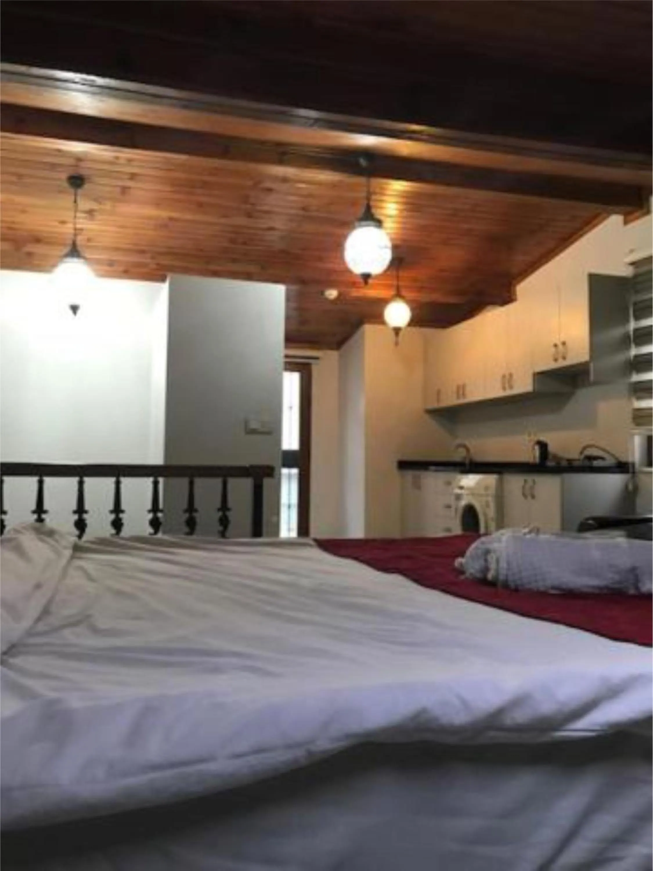 Bed in Taksim Sem House