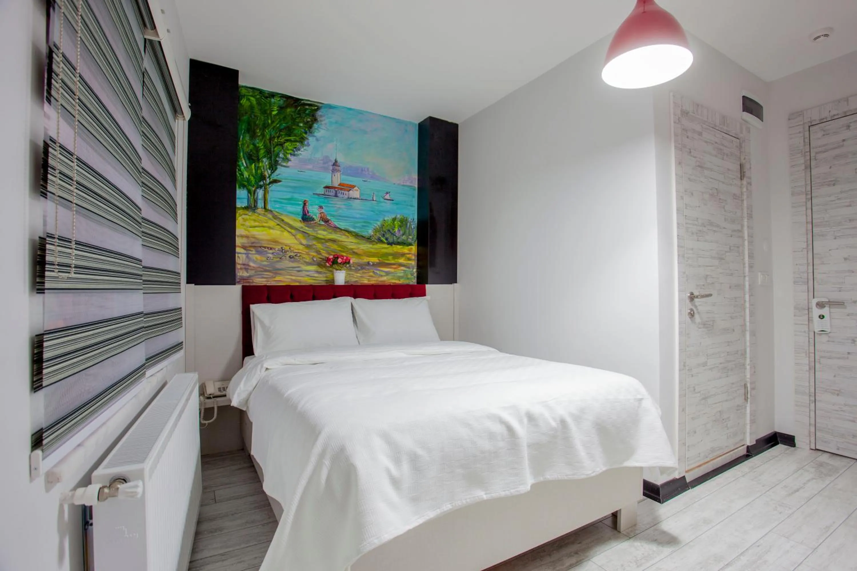 Bed in Taksim Sem House