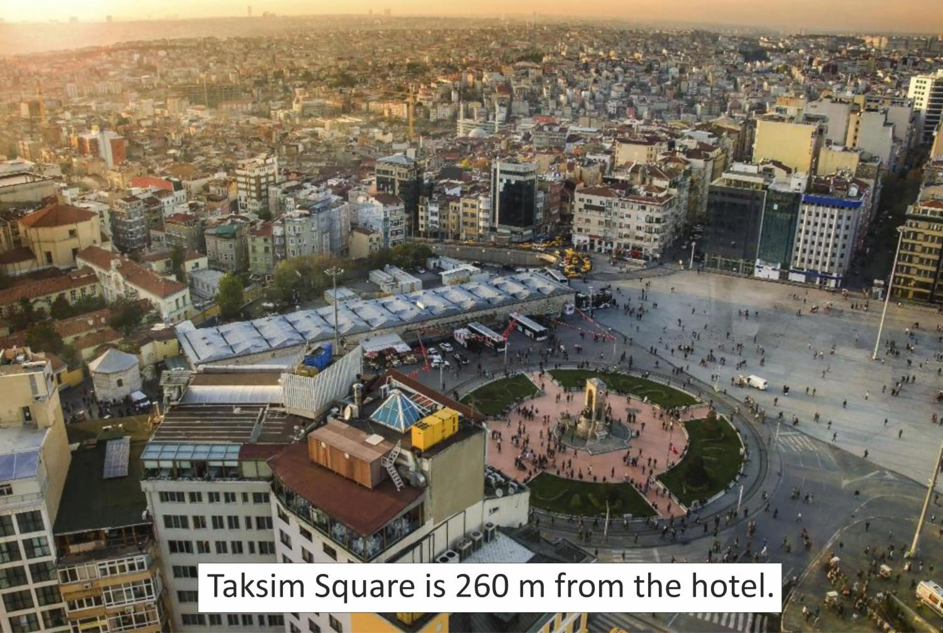 Nearby landmark in Taksim Sem House