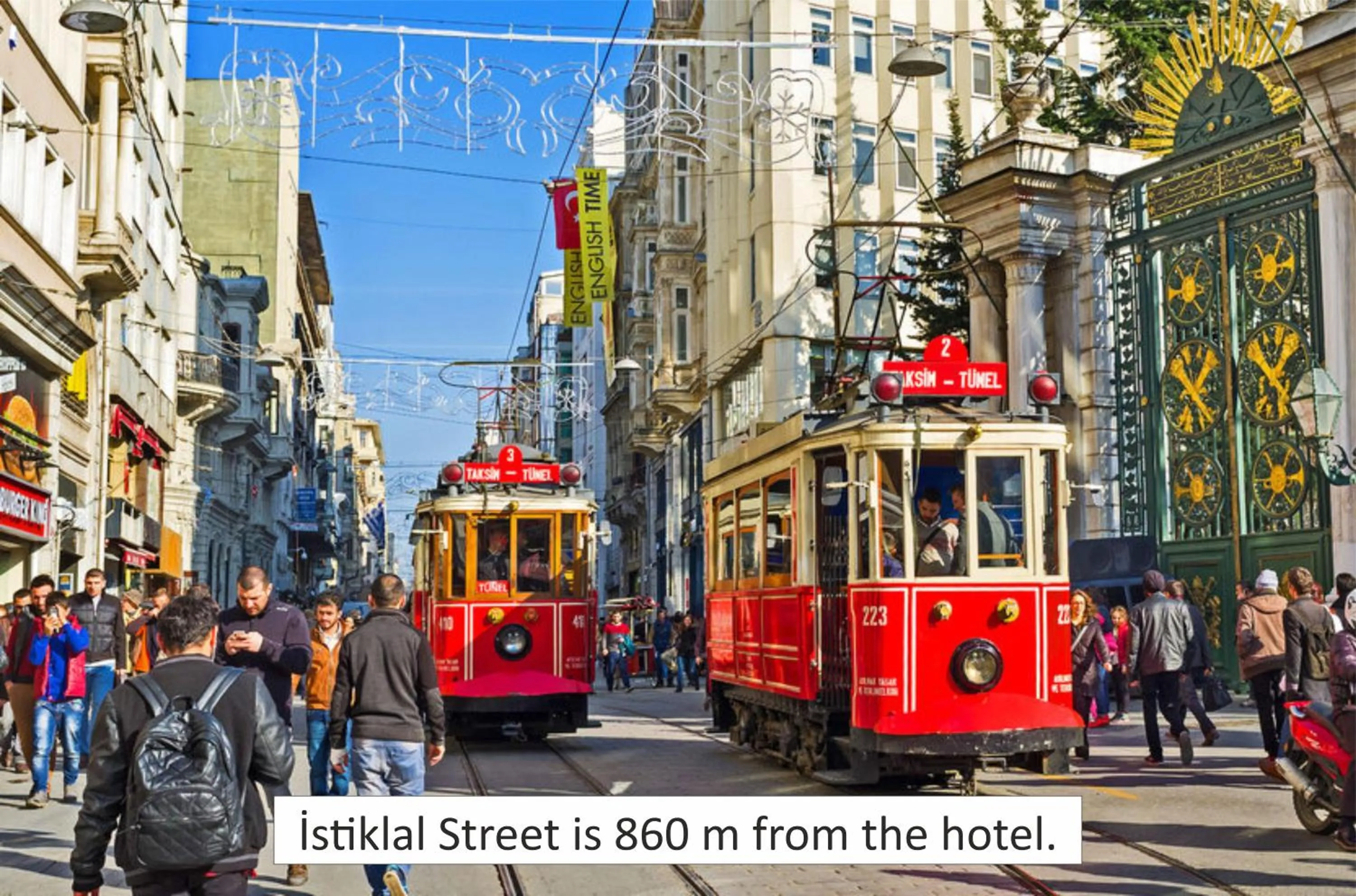 Nearby landmark in Taksim Sem House