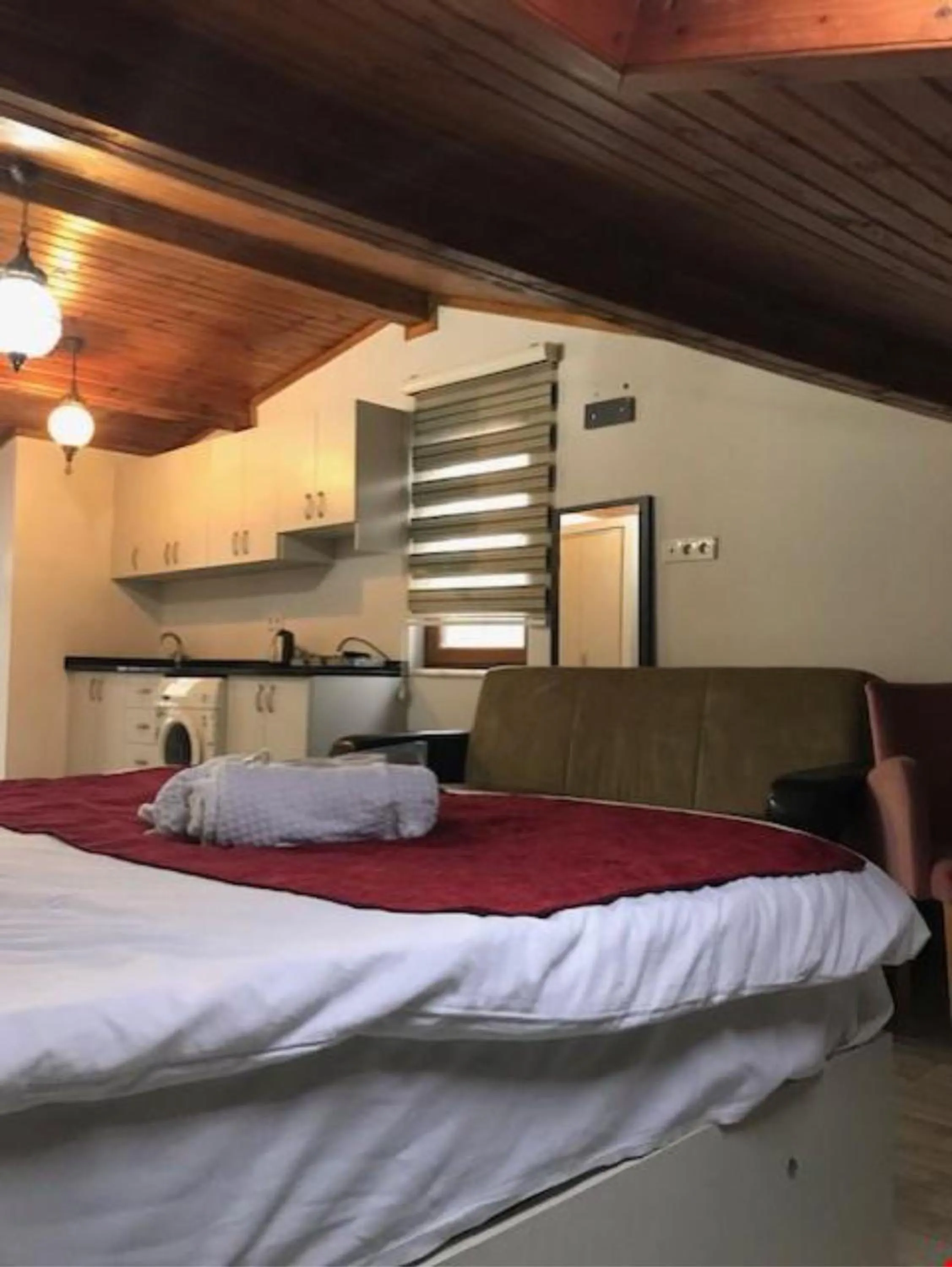 Bed in Taksim Sem House