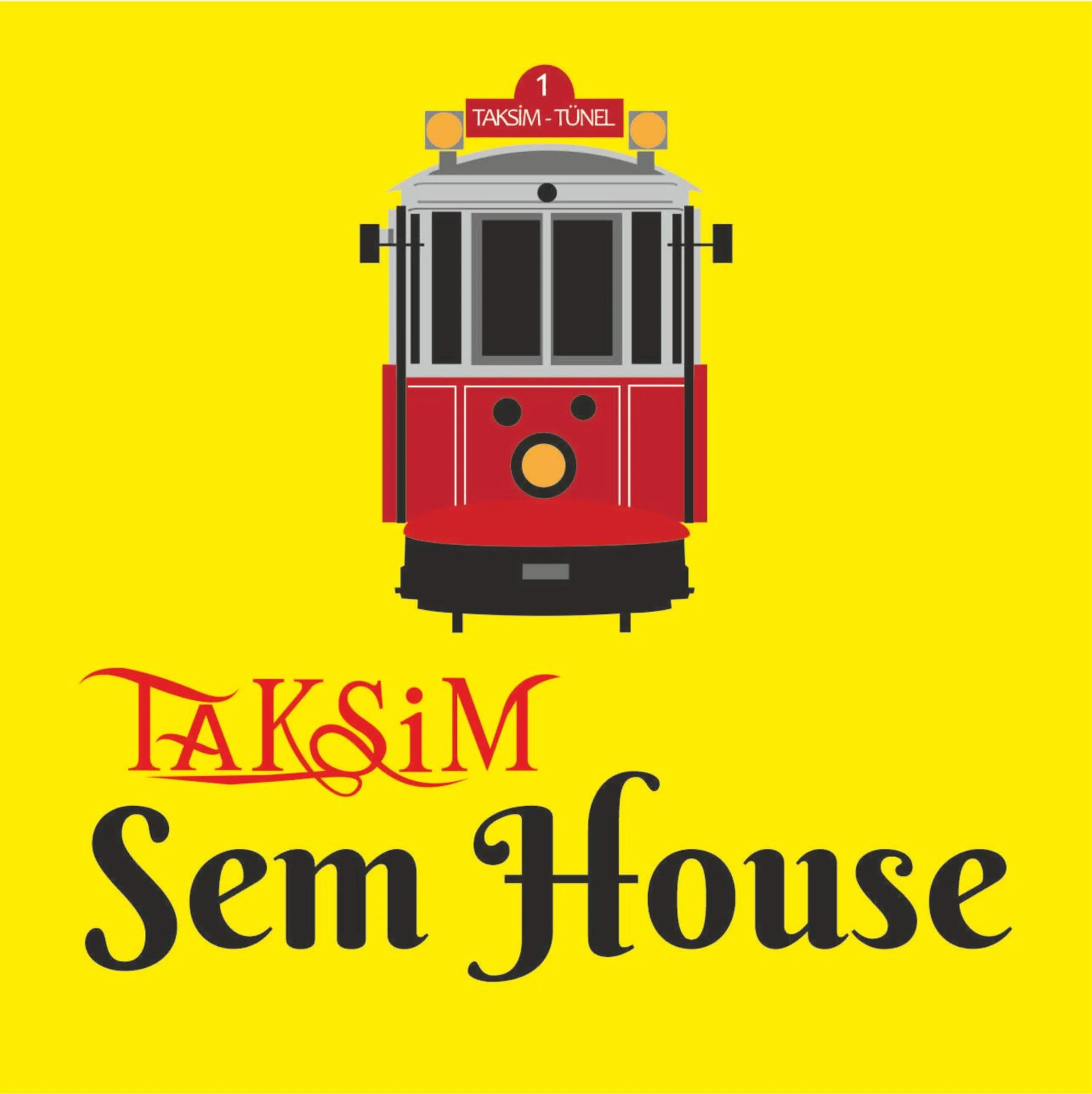 Property logo or sign in Taksim Sem House