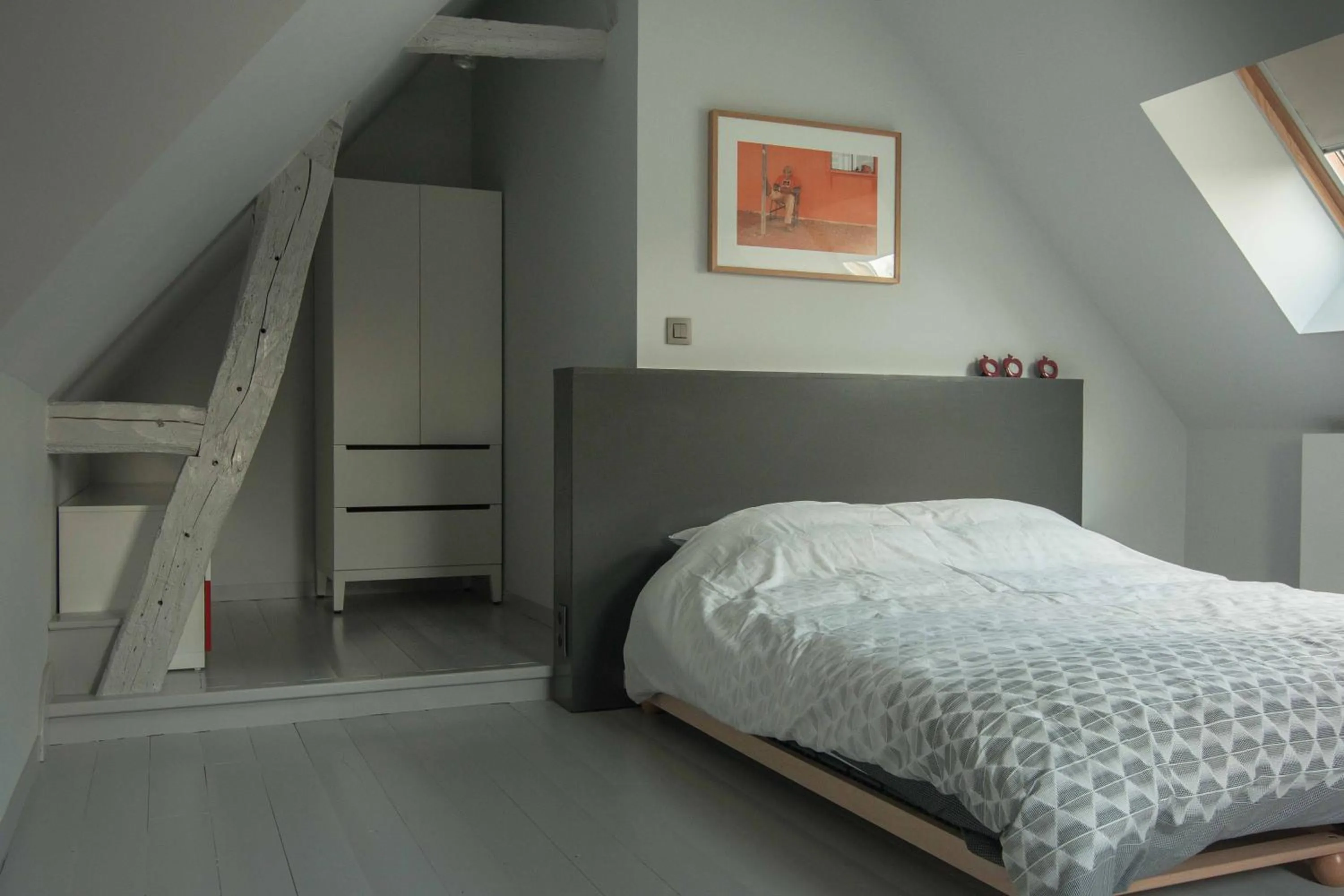 Bed in La Pomme Pétillante