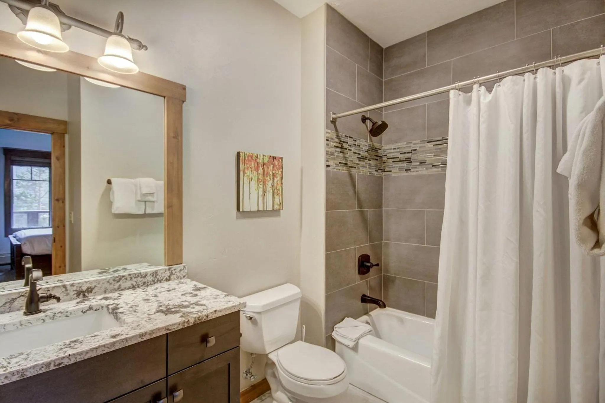 Bathroom in Mountain Thunder Lodge, A Vail Resorts Property