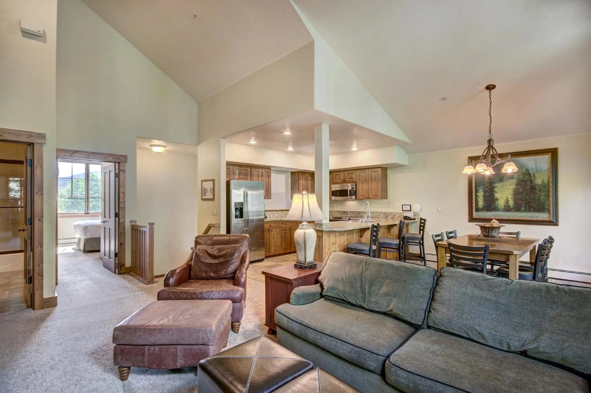 Living room in Mountain Thunder Lodge, A Vail Resorts Property