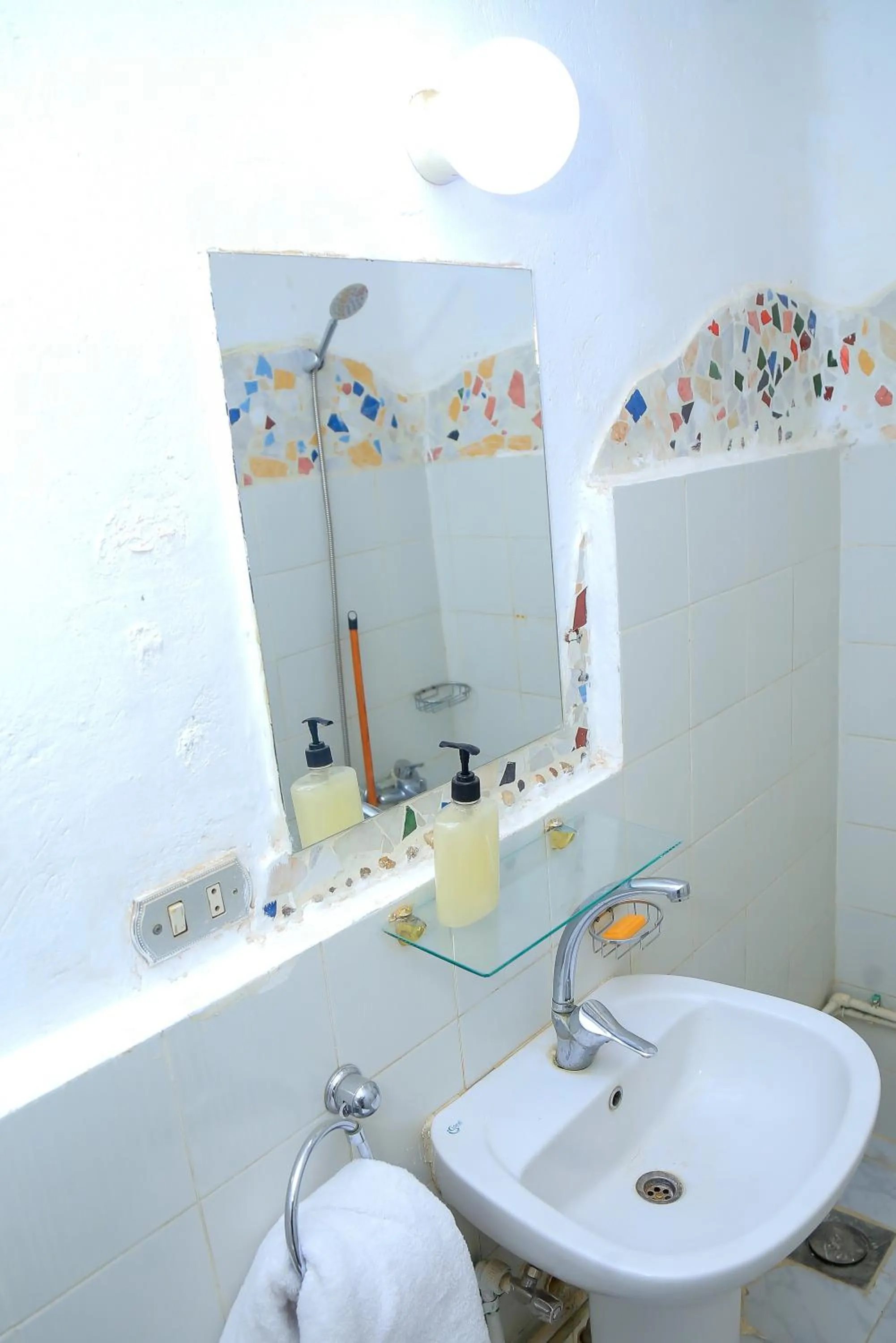 Shower in Nubian Palace Eco Lodge