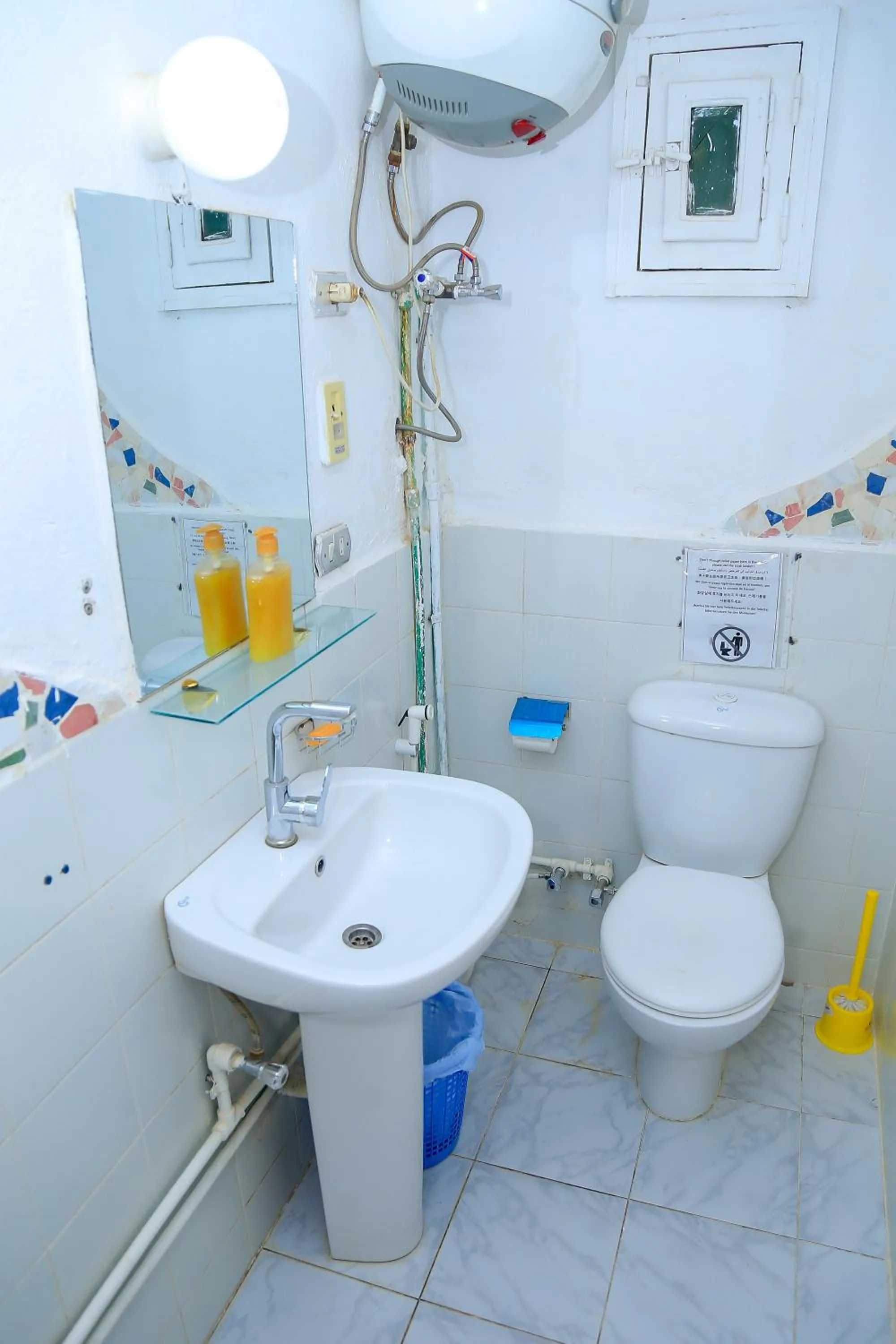 Shower in Nubian Palace Eco Lodge