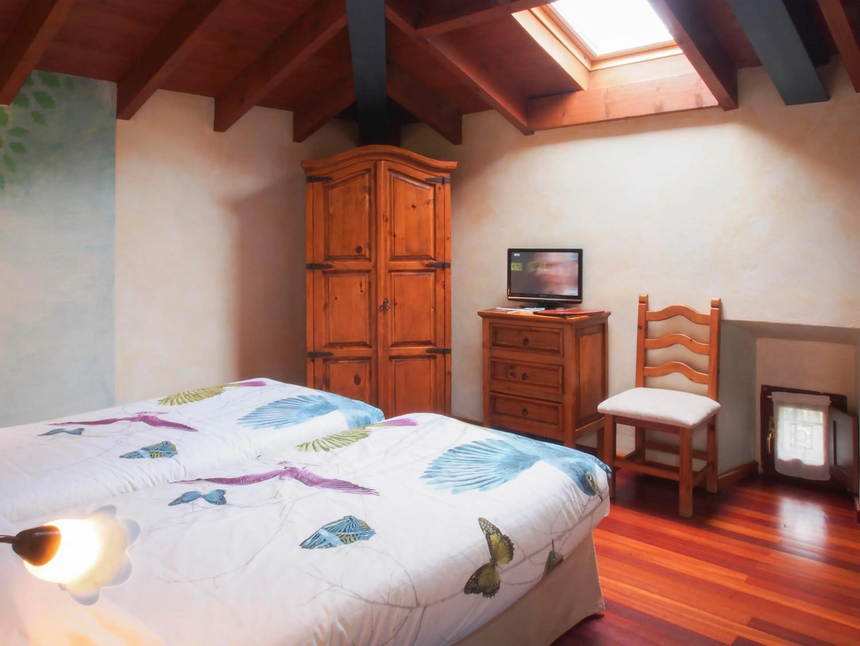 Bed in Hotel Rural Sucuevas